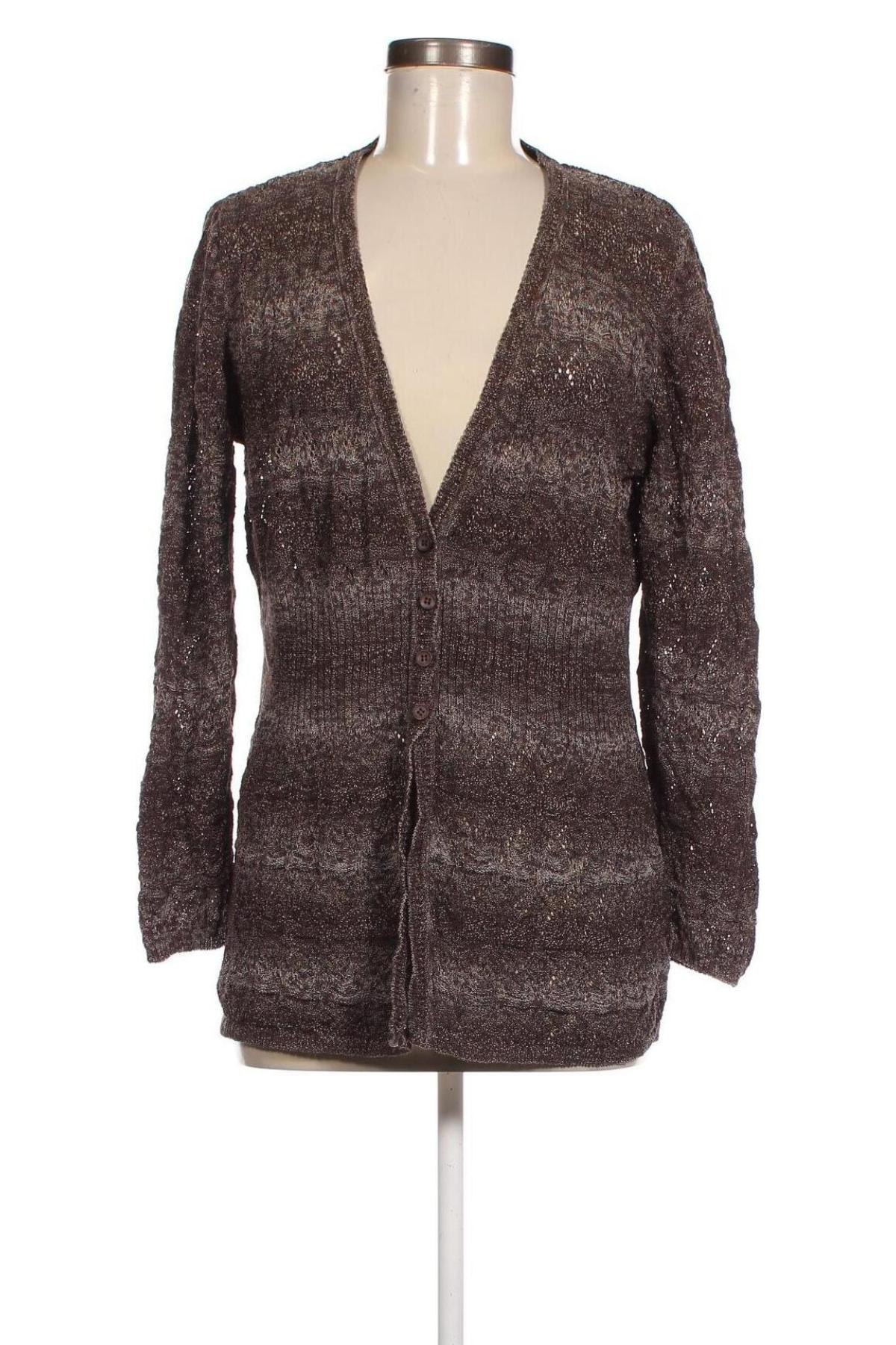 Cardigan de damă Golle Haug, Mărime L, Culoare Maro, Preț 25,99 Lei