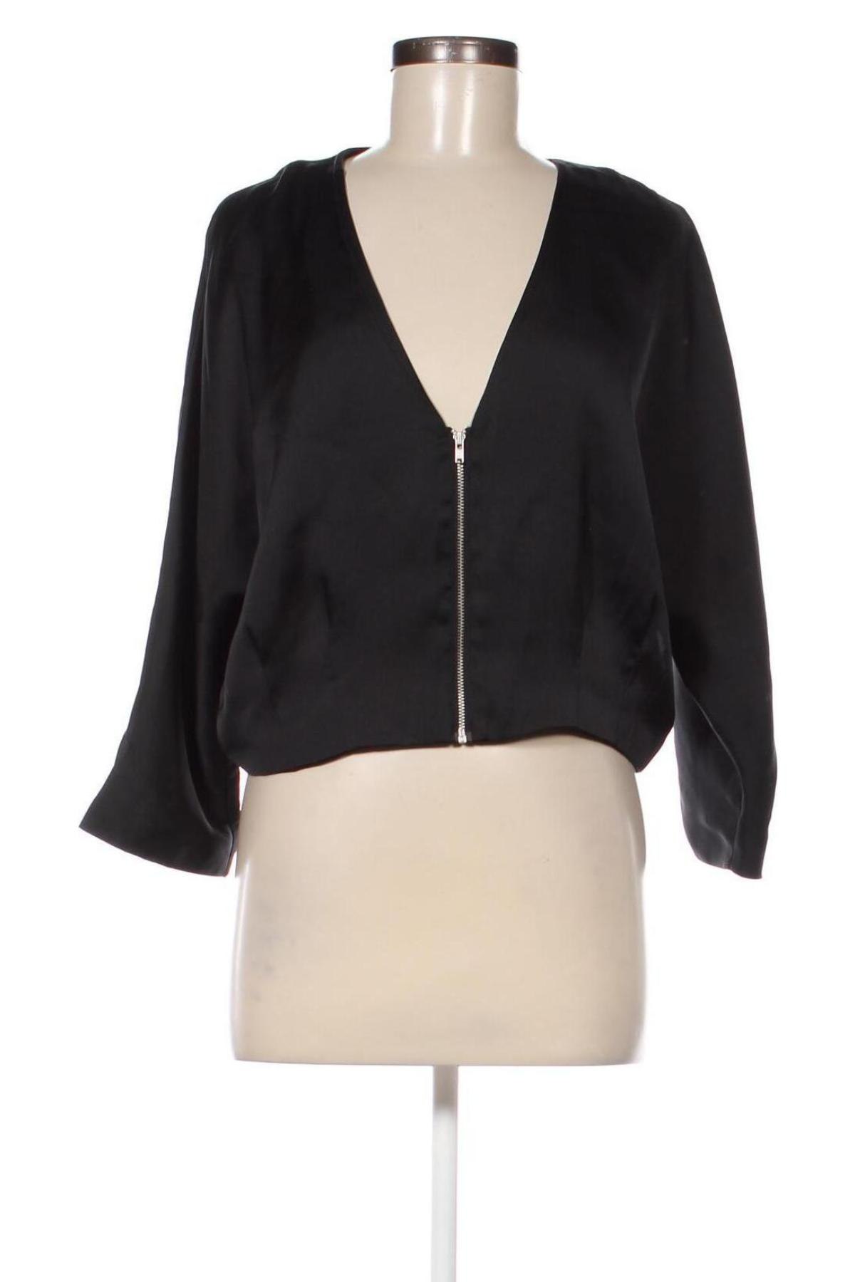 Cardigan de damă H&M, Mărime L, Culoare Negru, Preț 33,99 Lei