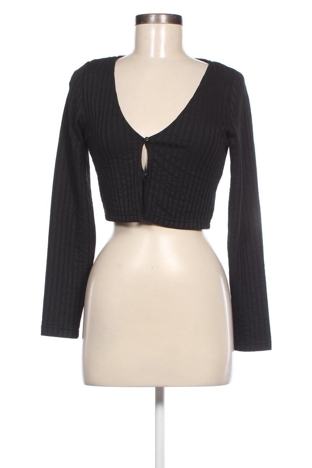 Cardigan de damă H&M Divided, Mărime M, Culoare Negru, Preț 44,99 Lei