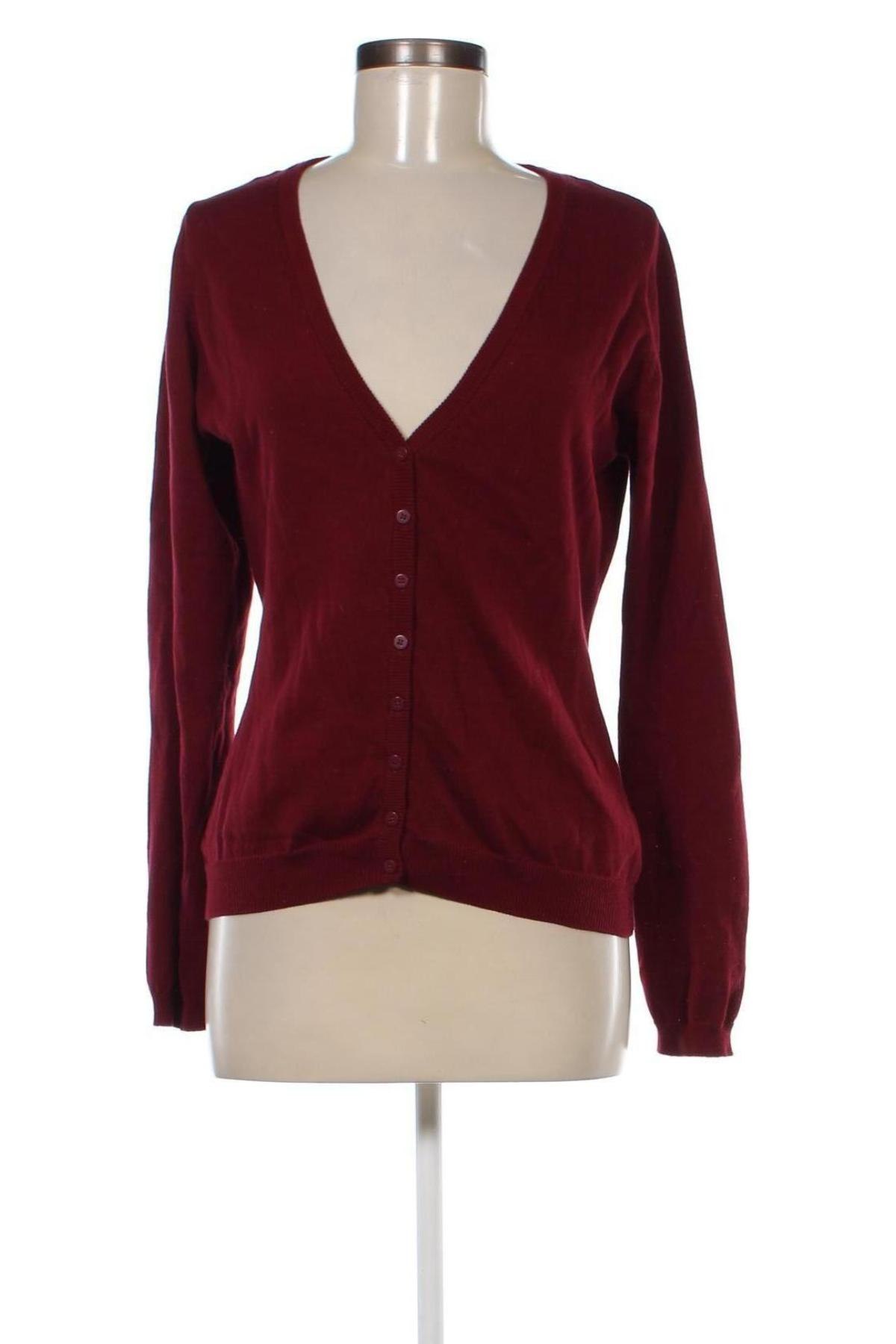 Damen Strickjacke James & Nicholson, Größe M, Farbe Rot, Preis € 2,99