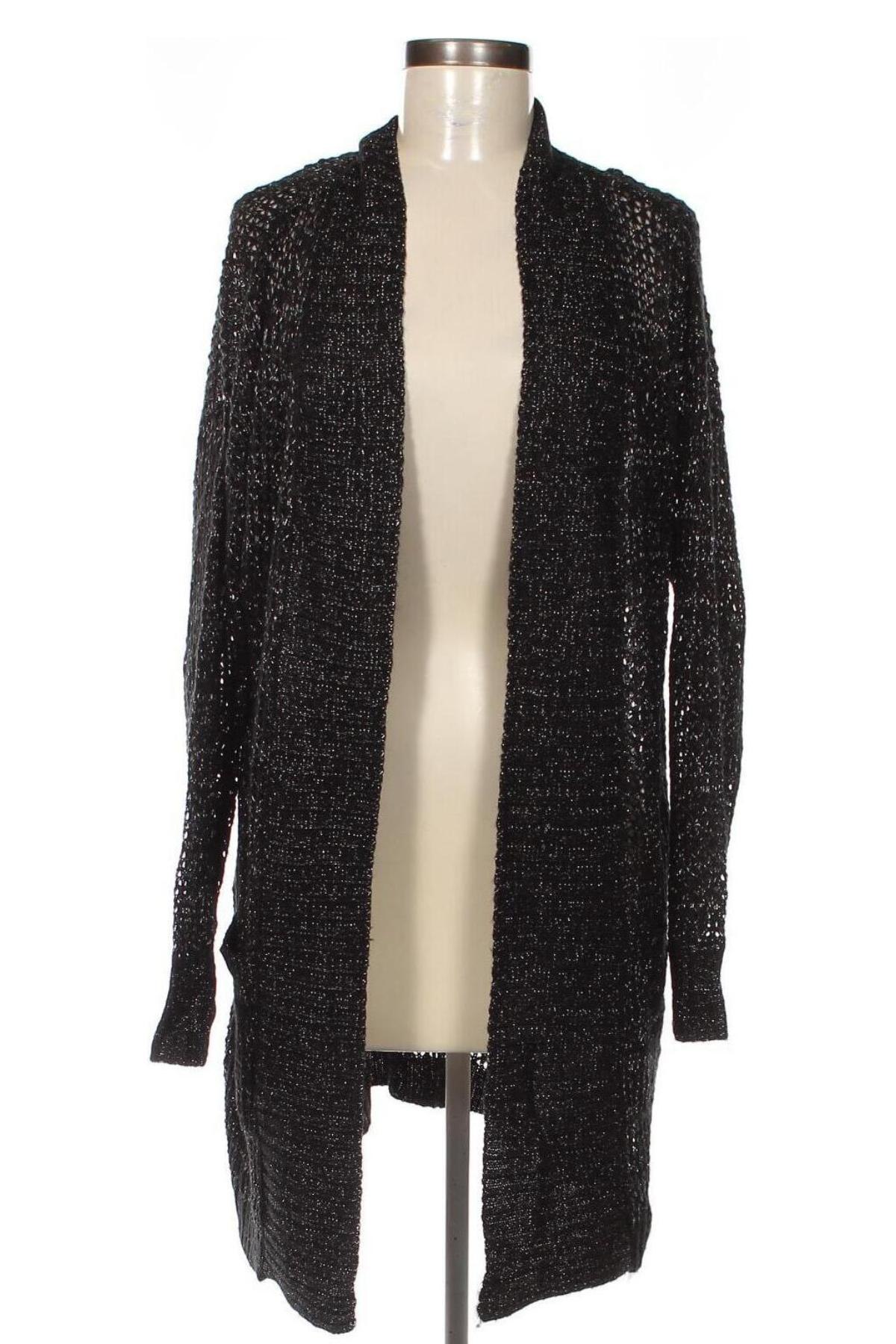 Cardigan de damă Laura Torelli, Mărime L, Culoare Negru, Preț 20,99 Lei