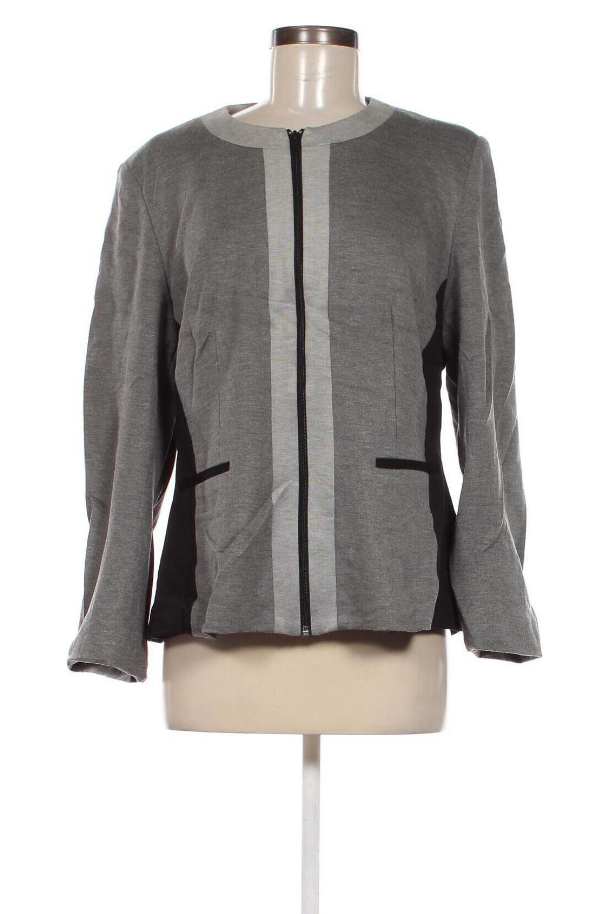 Damen Strickjacke Liz Jordan, Größe L, Farbe Grau, Preis 7,99 €