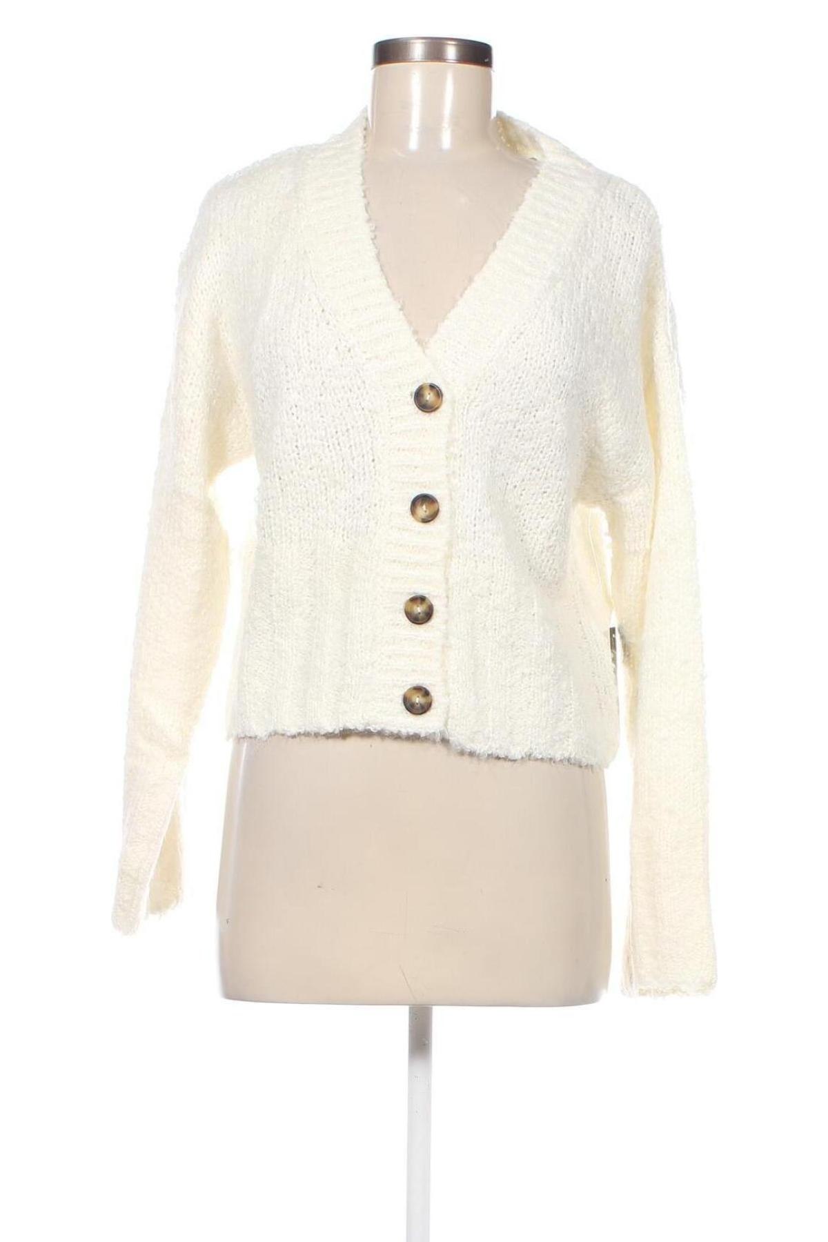 Cardigan de damă NA-KD, Mărime XS, Culoare Alb, Preț 107,99 Lei