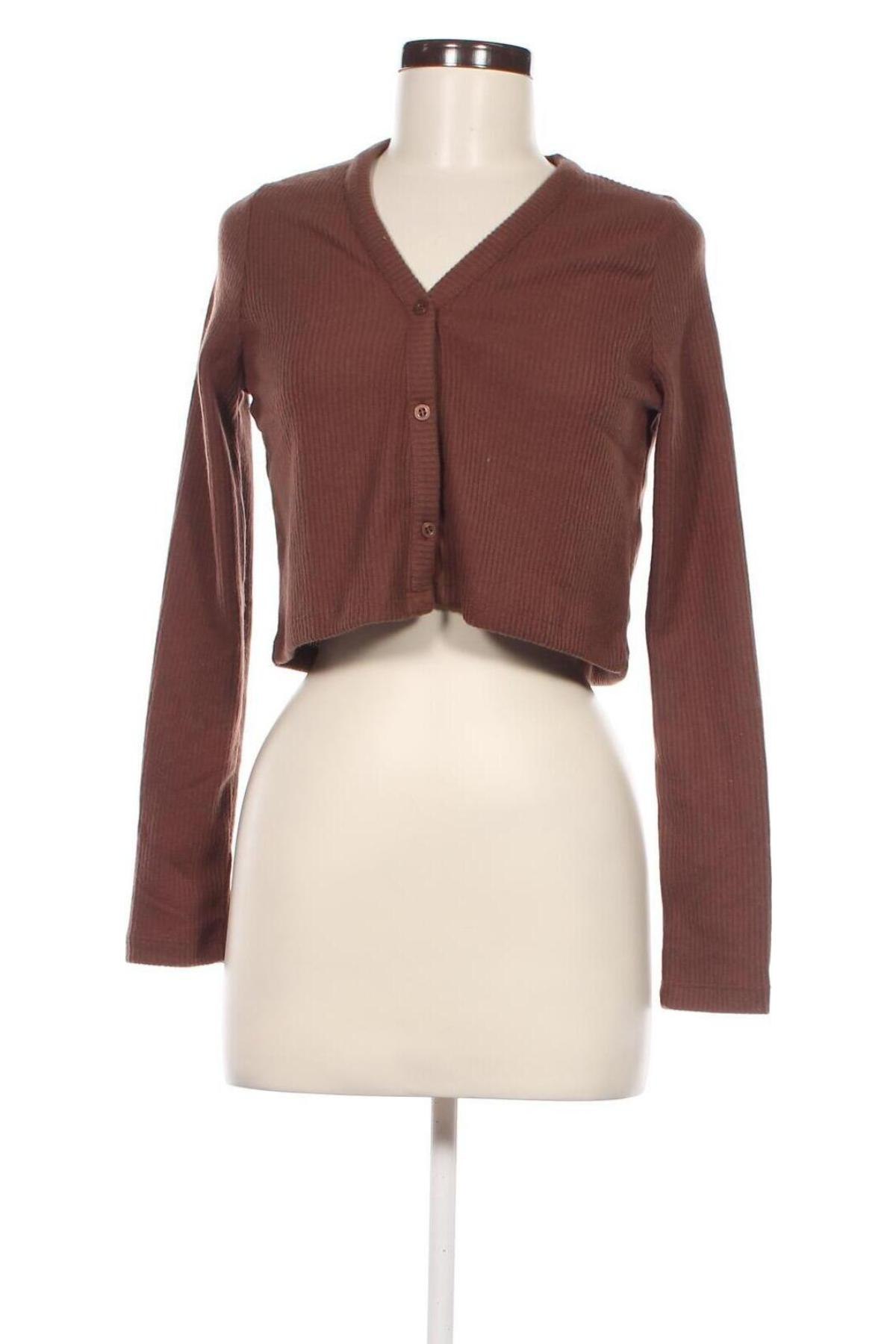 Damen Strickjacke Nasty Gal, Größe S, Farbe Braun, Preis 16,99 €