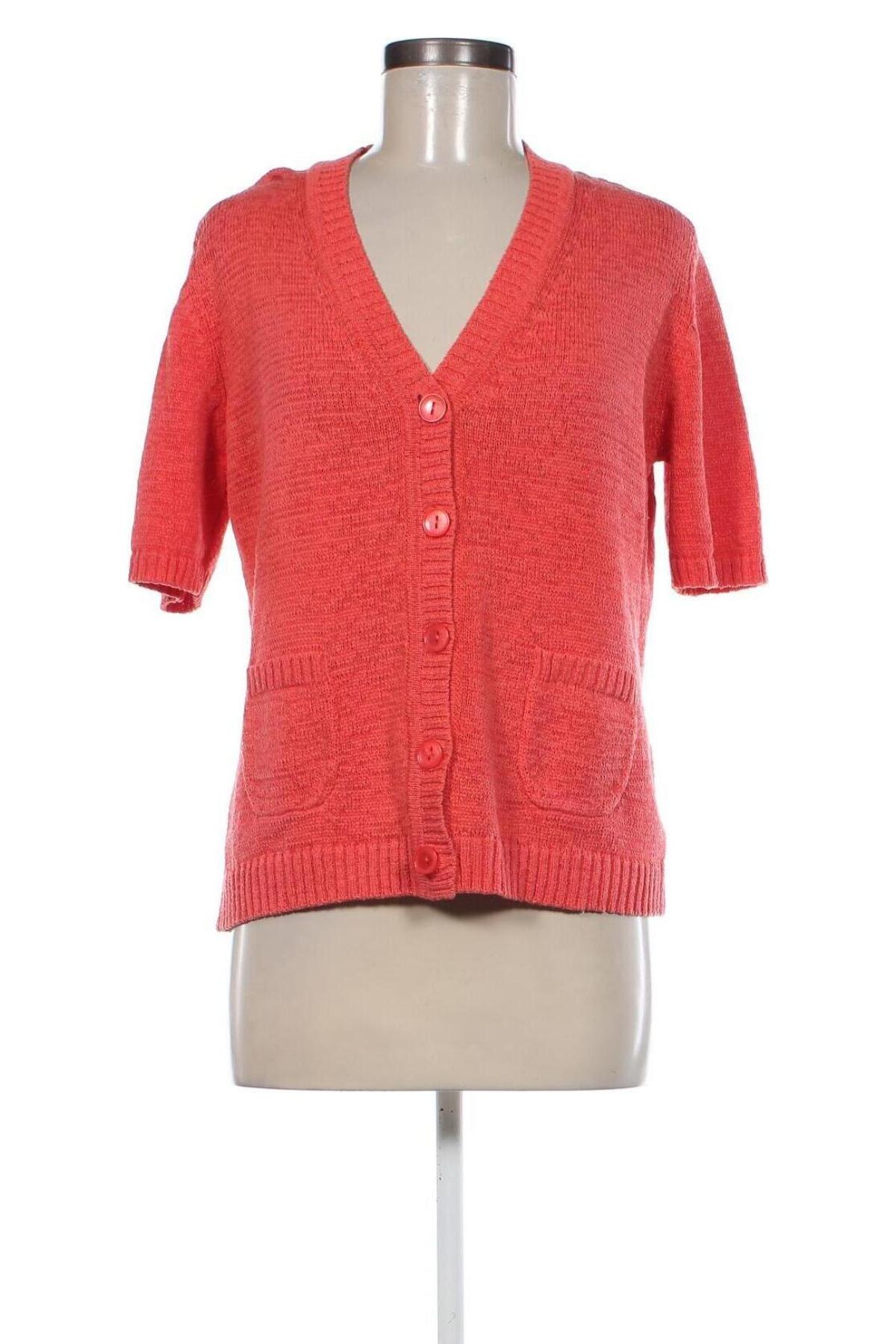 Damen Strickjacke Rabe, Größe L, Farbe Orange, Preis € 9,99