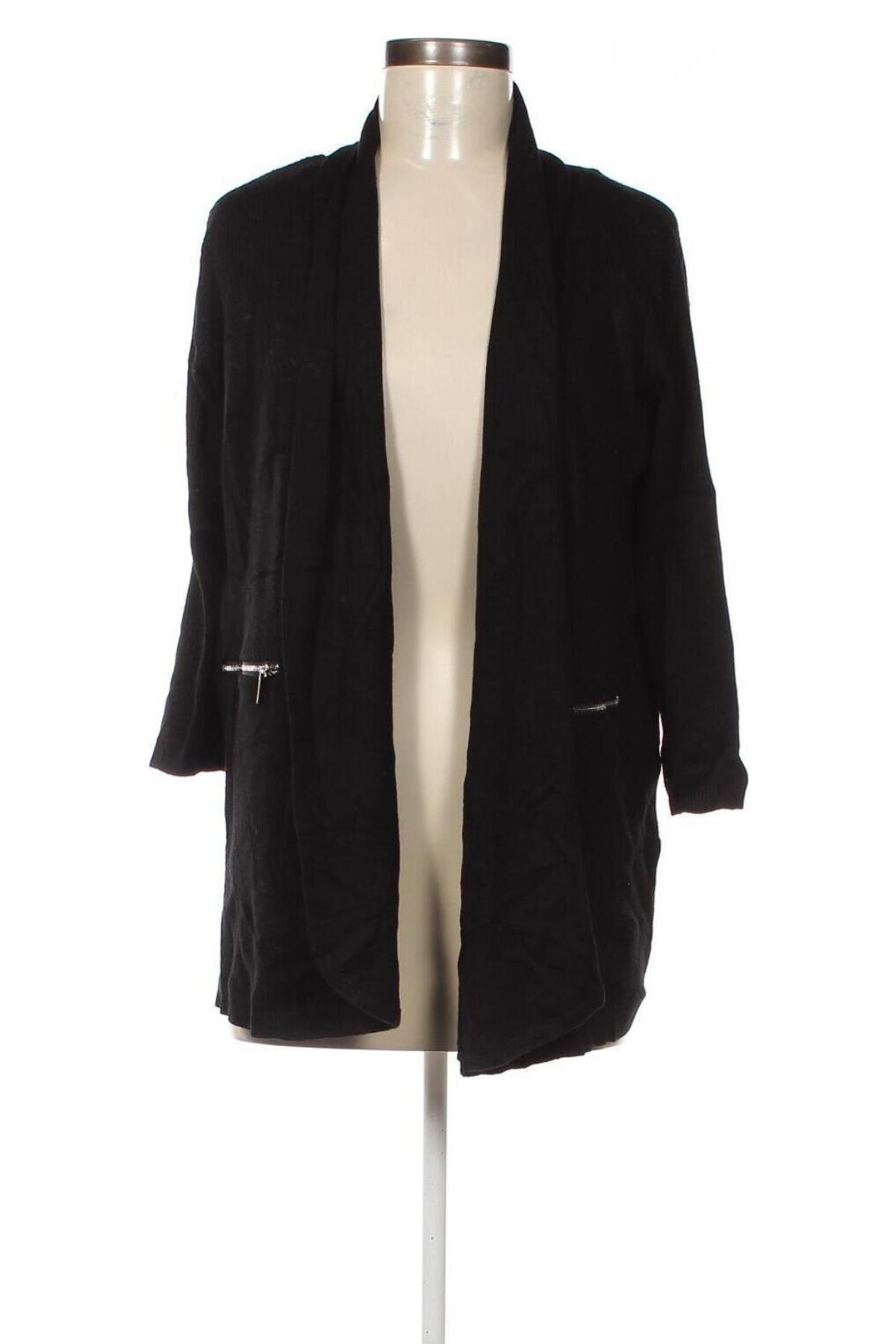 Cardigan de damă Rockmans, Mărime L, Culoare Negru, Preț 134,87 Lei