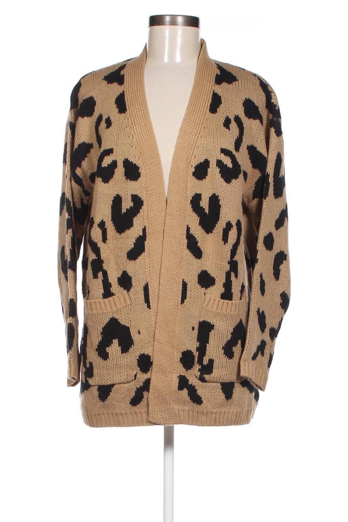 Cardigan de damă SHEIN, Mărime L, Culoare Bej, Preț 20,99 Lei