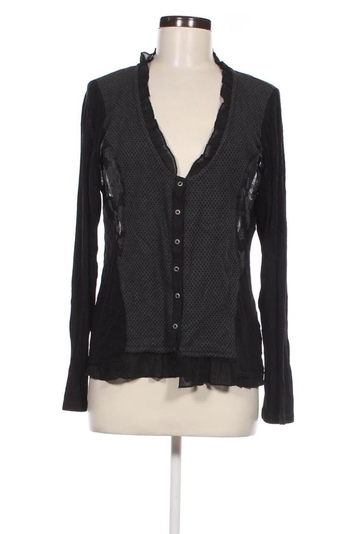 Cardigan de damă Tredy, Mărime L, Culoare Negru, Preț 33,99 Lei