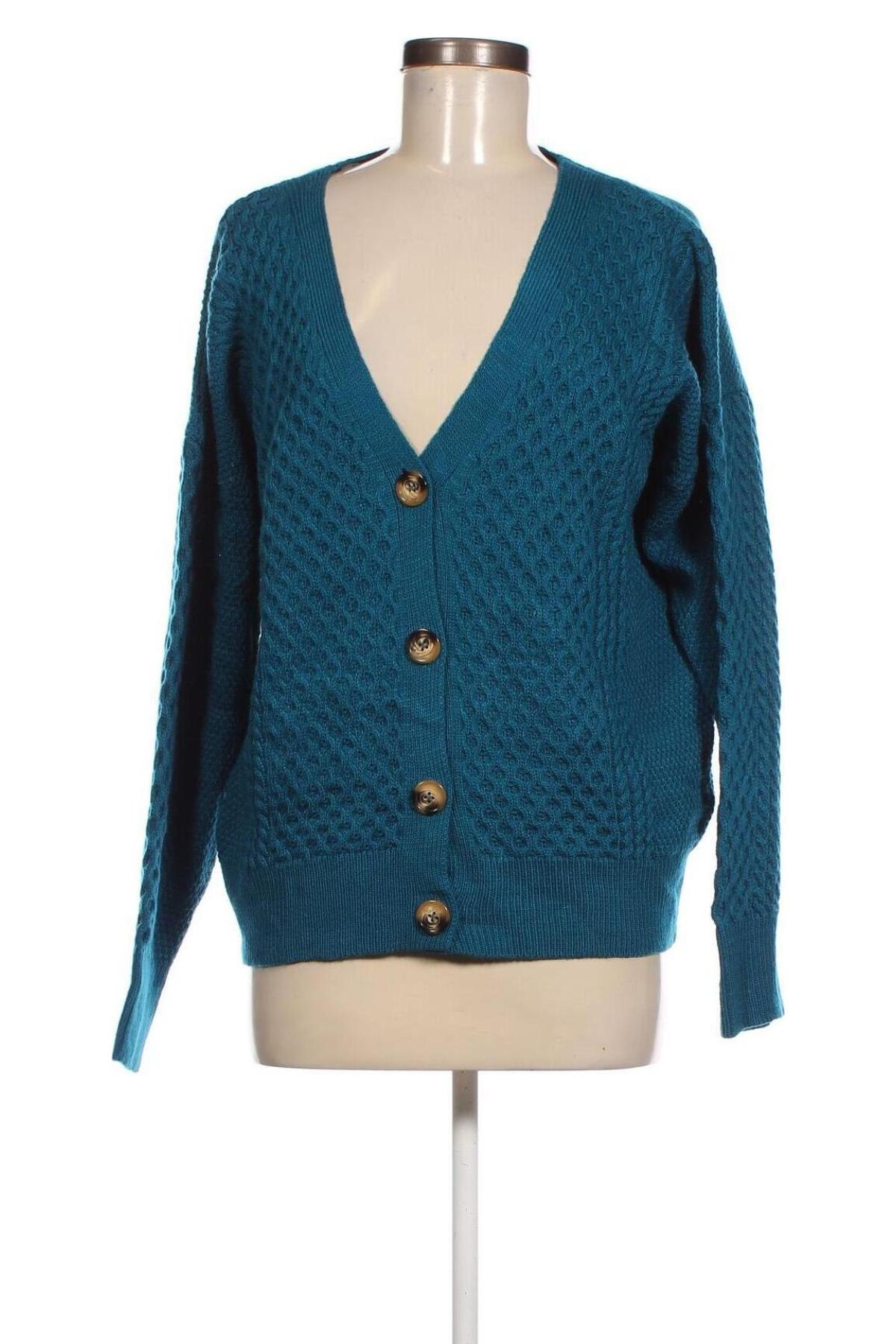 Damen Strickjacke Trendyol, Größe M, Farbe Blau, Preis 22,99 €