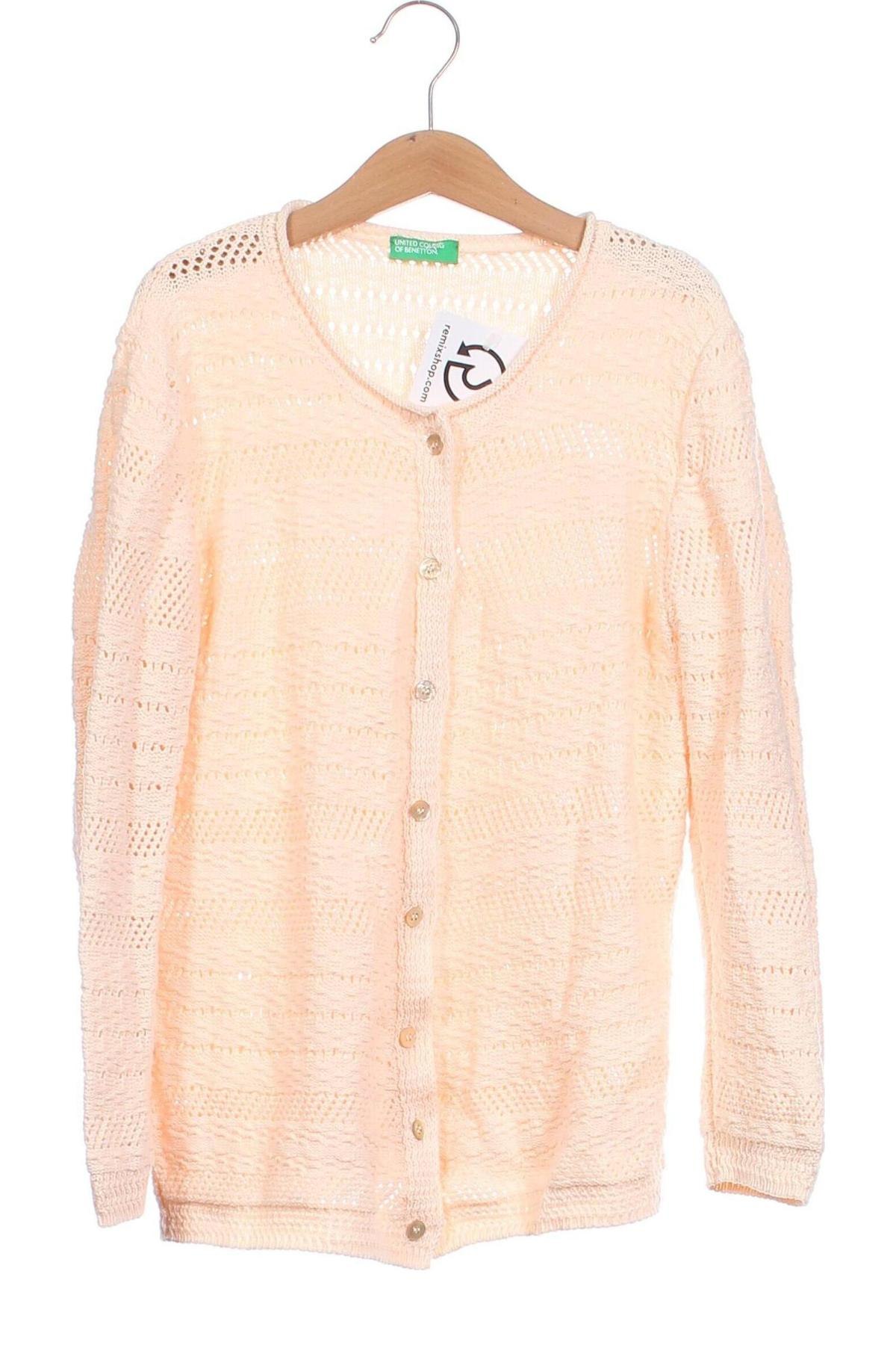 Cardigan de damă United Colors Of Benetton, Mărime XS, Culoare Bej, Preț 67,99 Lei