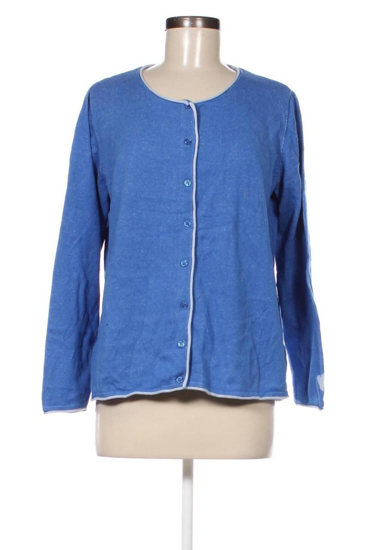 Damen Strickjacke Via Appia, Größe XL, Farbe Blau, Preis € 11,99