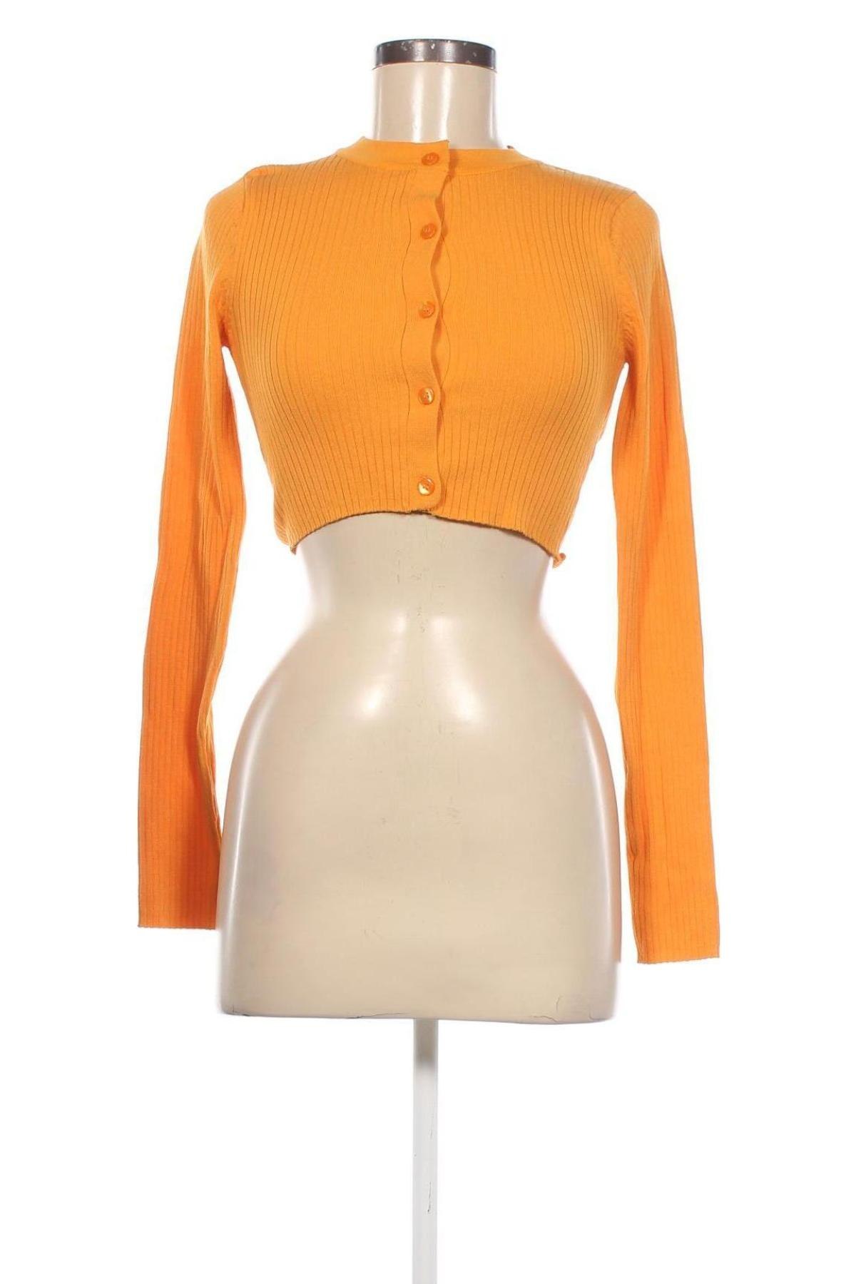 Damen Strickjacke Zara, Größe S, Farbe Orange, Preis € 6,99