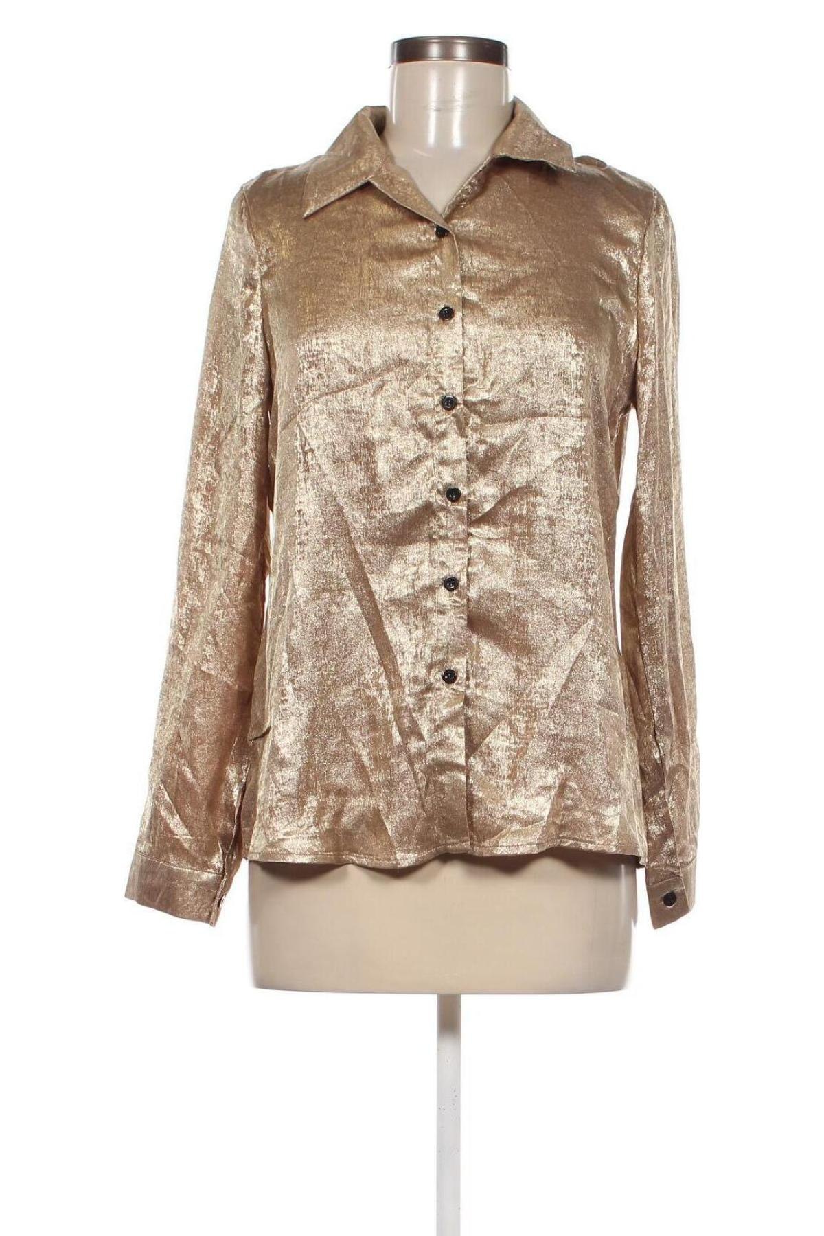 Damenbluse SHEIN, Größe XS, Farbe Golden, Preis € 17,40