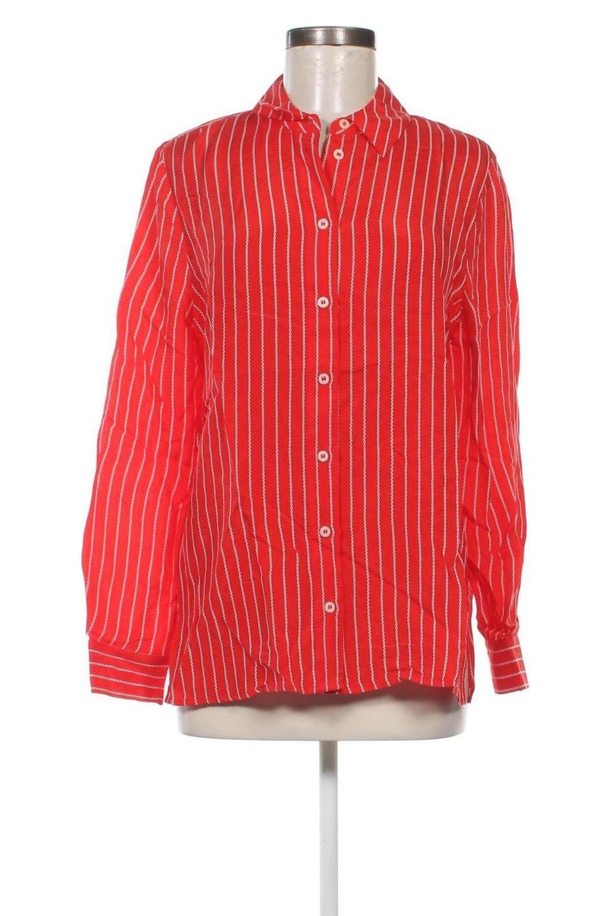 Damenbluse Tommy Hilfiger, Größe XS, Farbe Rot, Preis 31,99 €