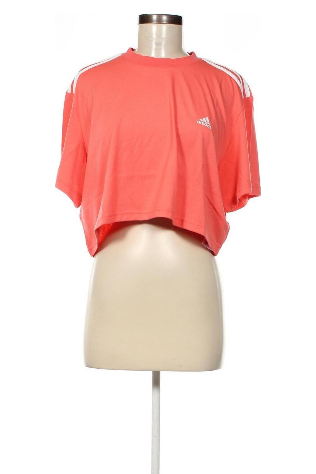 Damen T-Shirt Adidas, Größe XL, Farbe Rosa, Preis 7,99 €