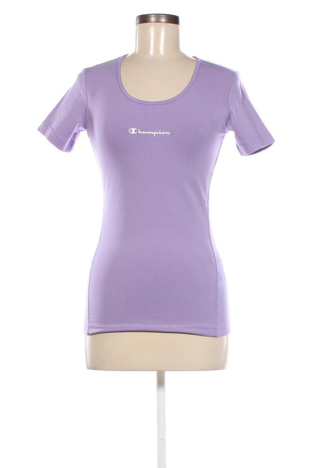 Damen T-Shirt Champion, Größe S, Farbe Lila, Preis 18,56 €