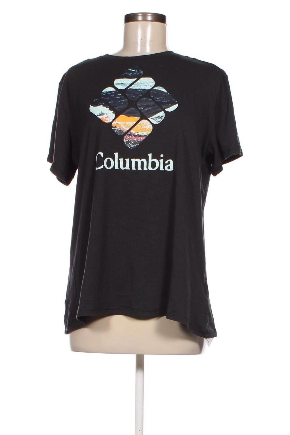 Tricou de femei Columbia, Mărime XL, Culoare Negru, Preț 88,82 Lei