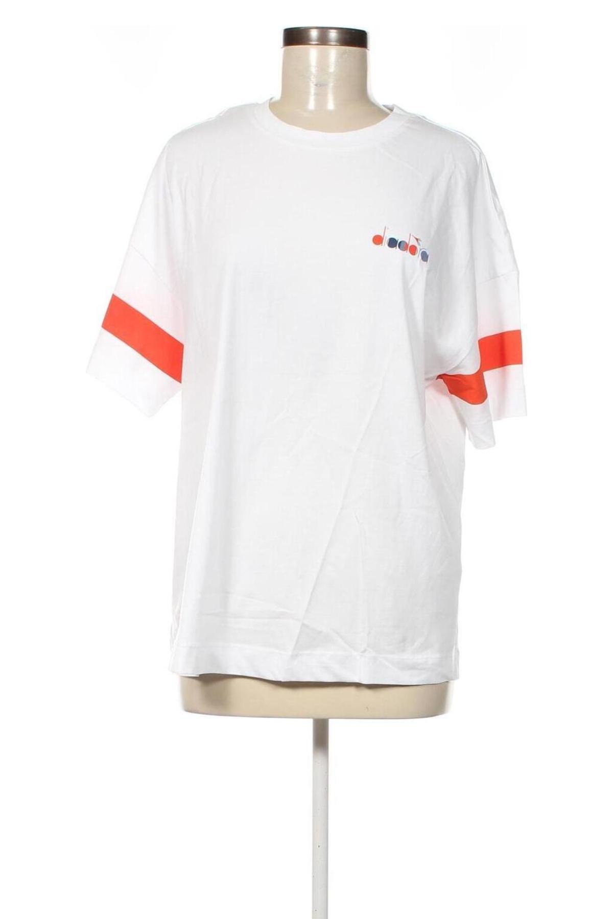 Damski T-shirt Diadora, Rozmiar L, Kolor Biały, Cena 99,99 zł