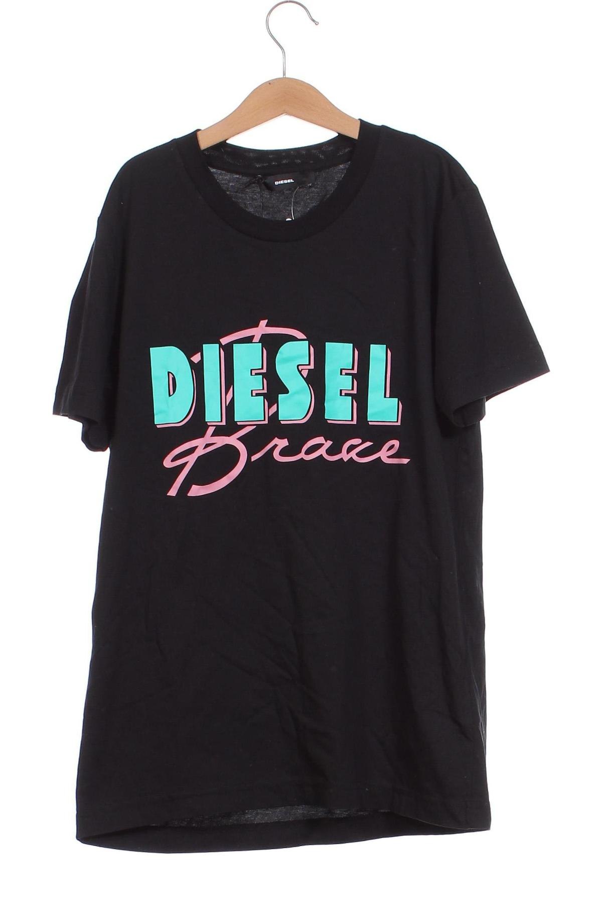 Damen T-Shirt Diesel, Größe S, Farbe Schwarz, Preis 56,49 €