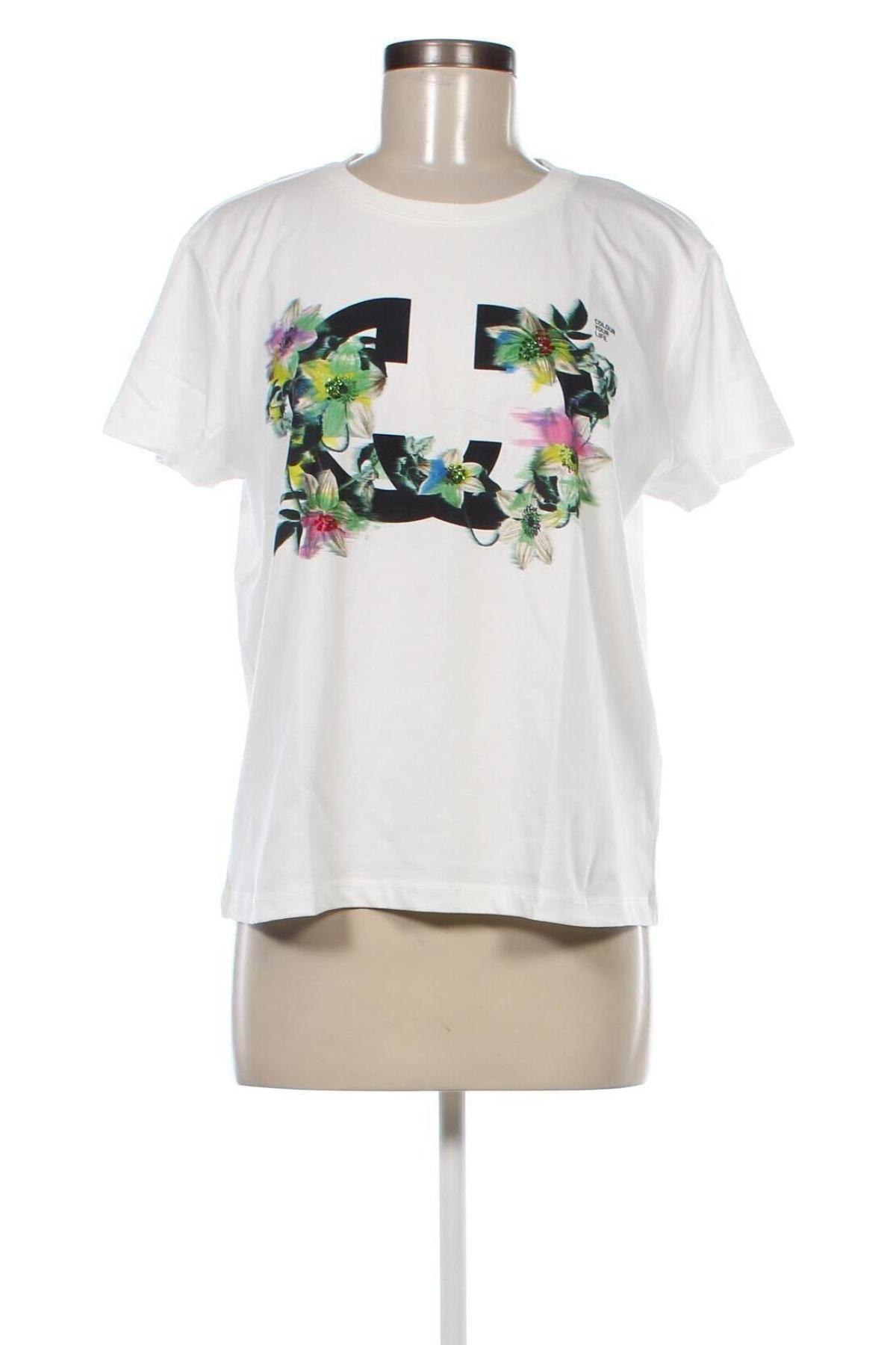 Γυναικείο t-shirt Gerry Weber, Μέγεθος L, Χρώμα Λευκό, Τιμή 31,96 €