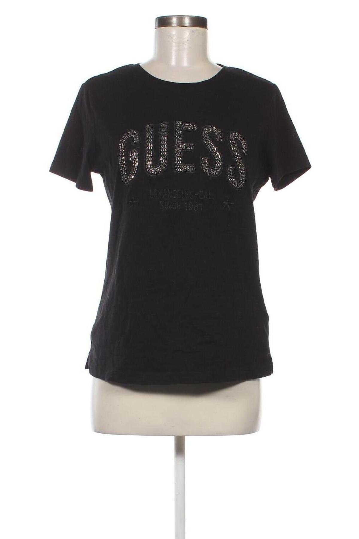 Tricou de femei Guess, Mărime L, Culoare Negru, Preț 236,84 Lei