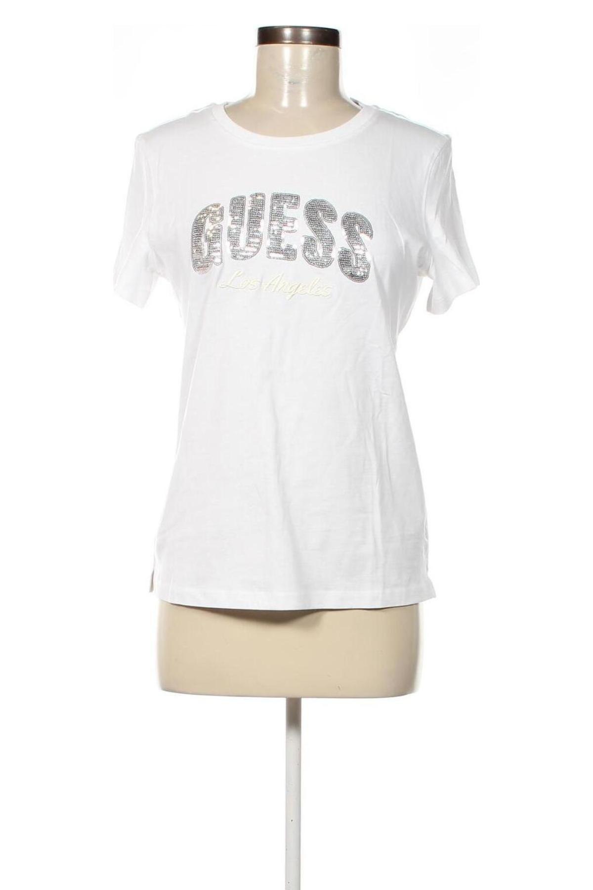 Tricou de femei Guess, Mărime M, Culoare Alb, Preț 236,84 Lei