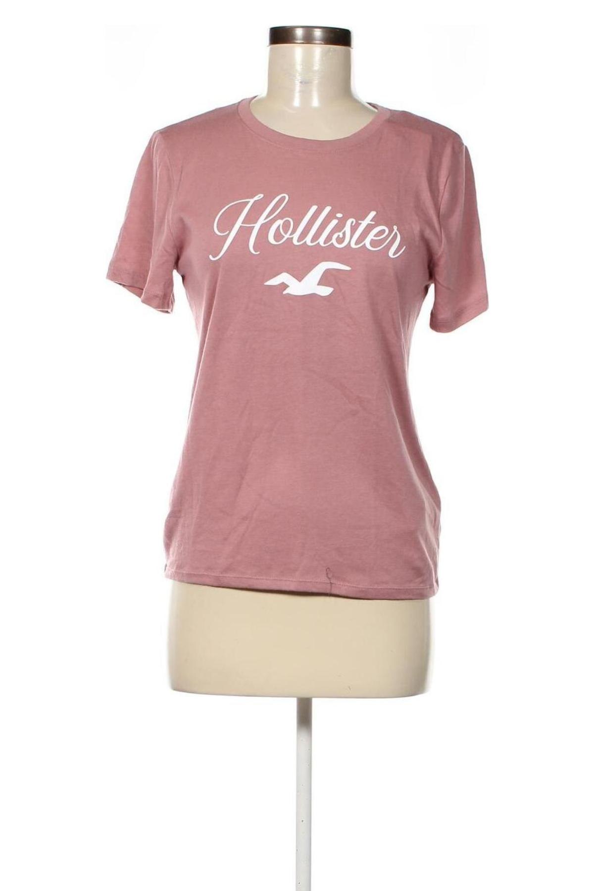 Tricou de femei Hollister, Mărime M, Culoare Roz, Preț 118,42 Lei