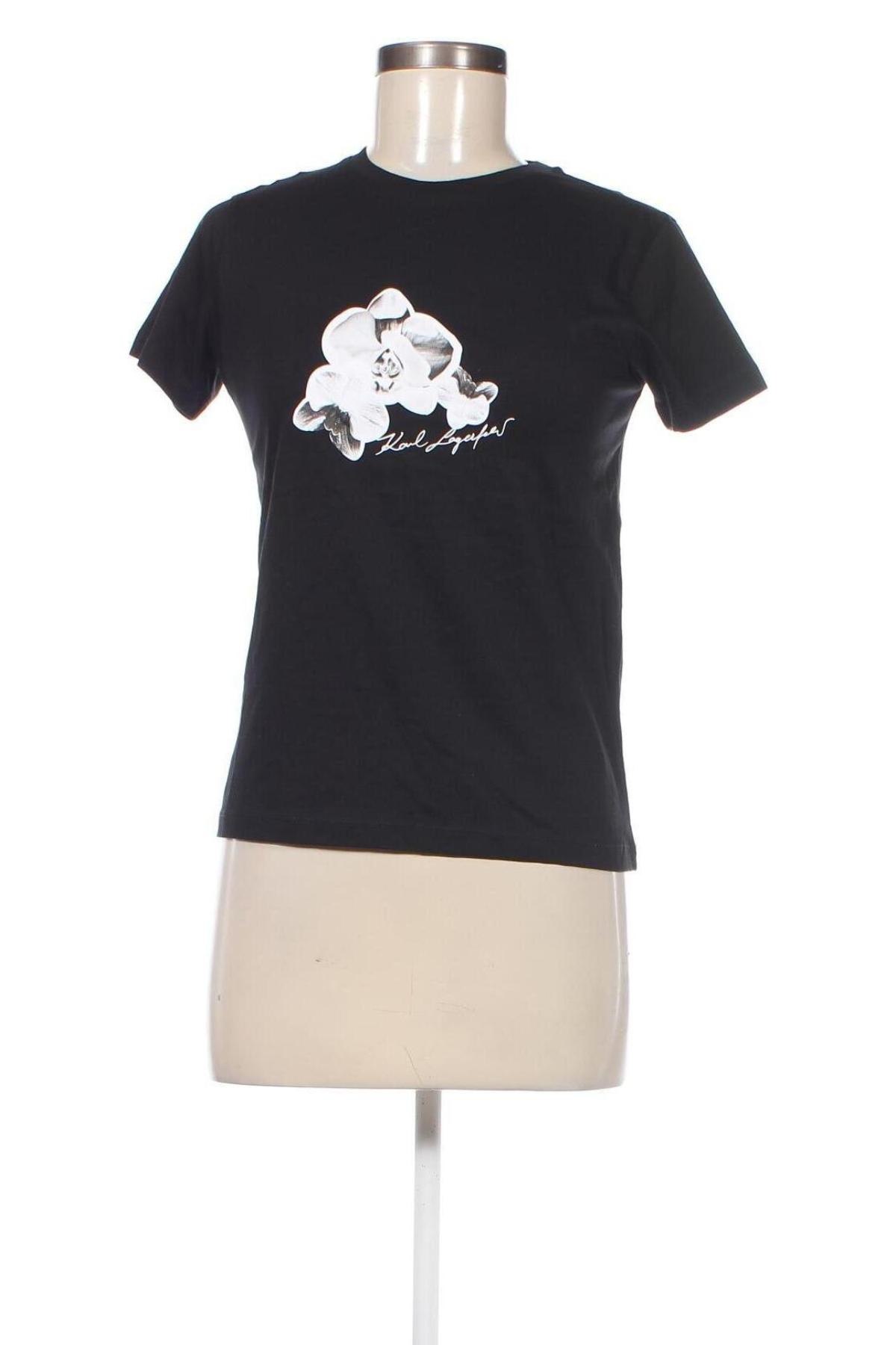 Tricou de femei Karl Lagerfeld, Mărime XS, Culoare Negru, Preț 229,99 Lei