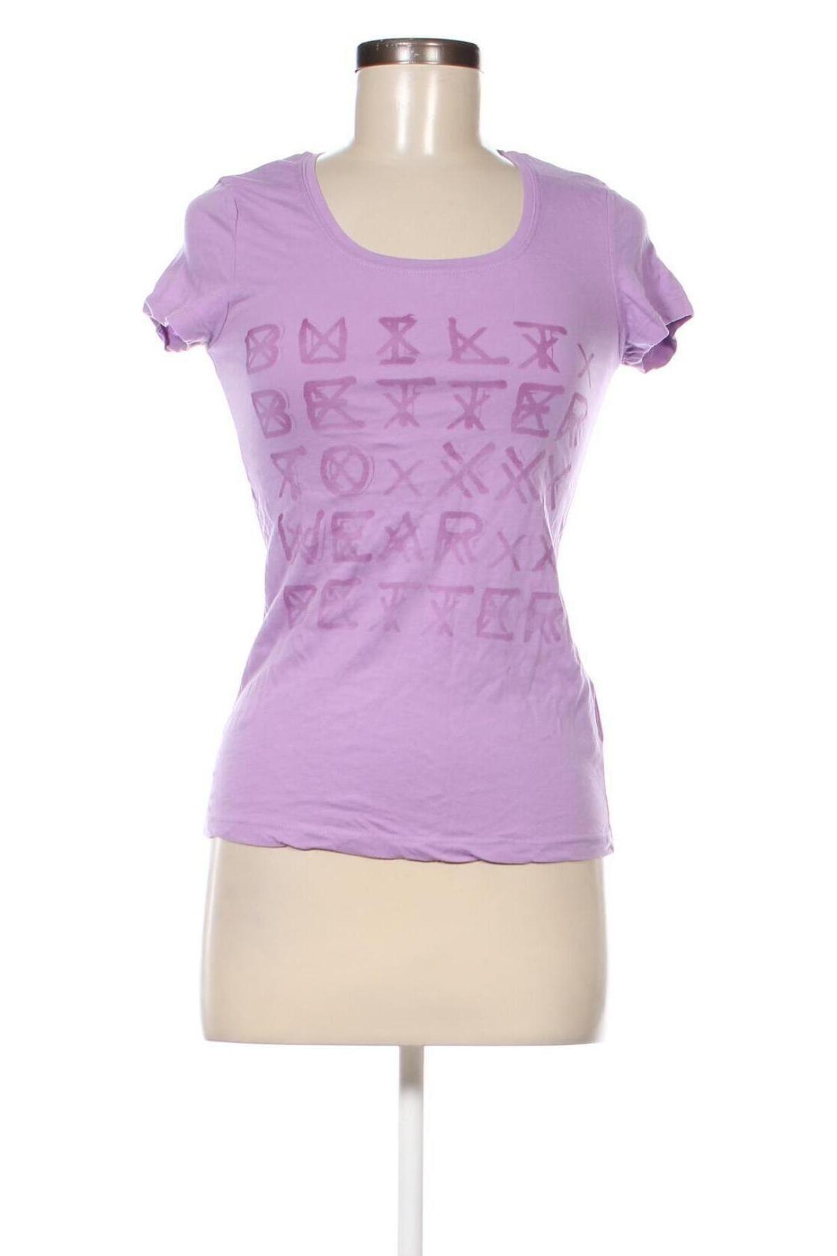 Damen T-Shirt Motor, Größe S, Farbe Lila, Preis € 2,99