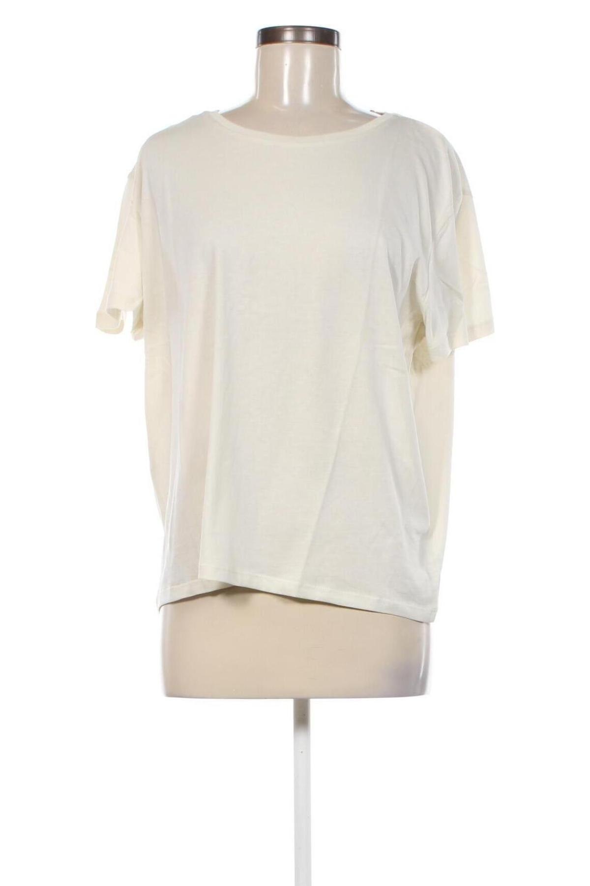 Damen T-Shirt NA-KD, Größe M, Farbe Beige, Preis 5,99 €