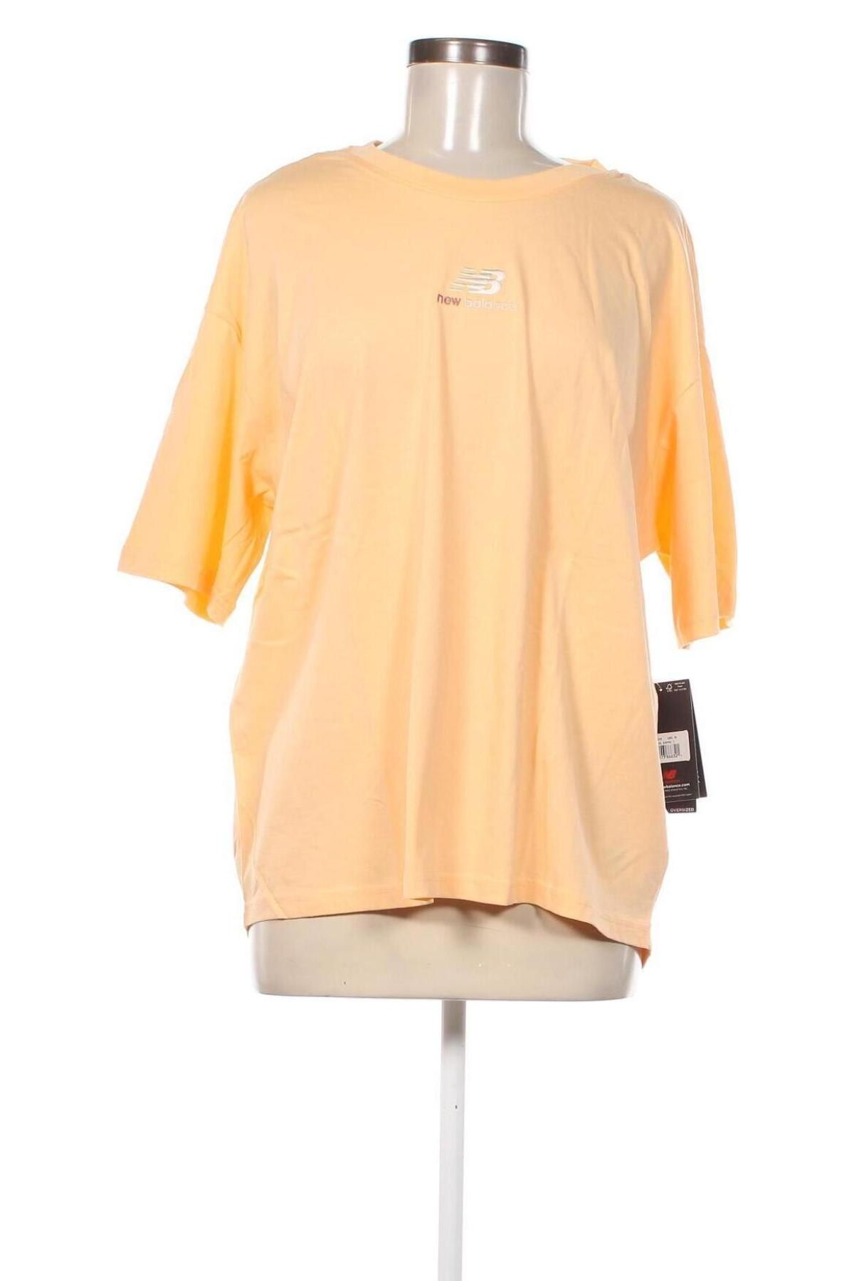 Damen T-Shirt New Balance, Größe M, Farbe Orange, Preis € 31,96