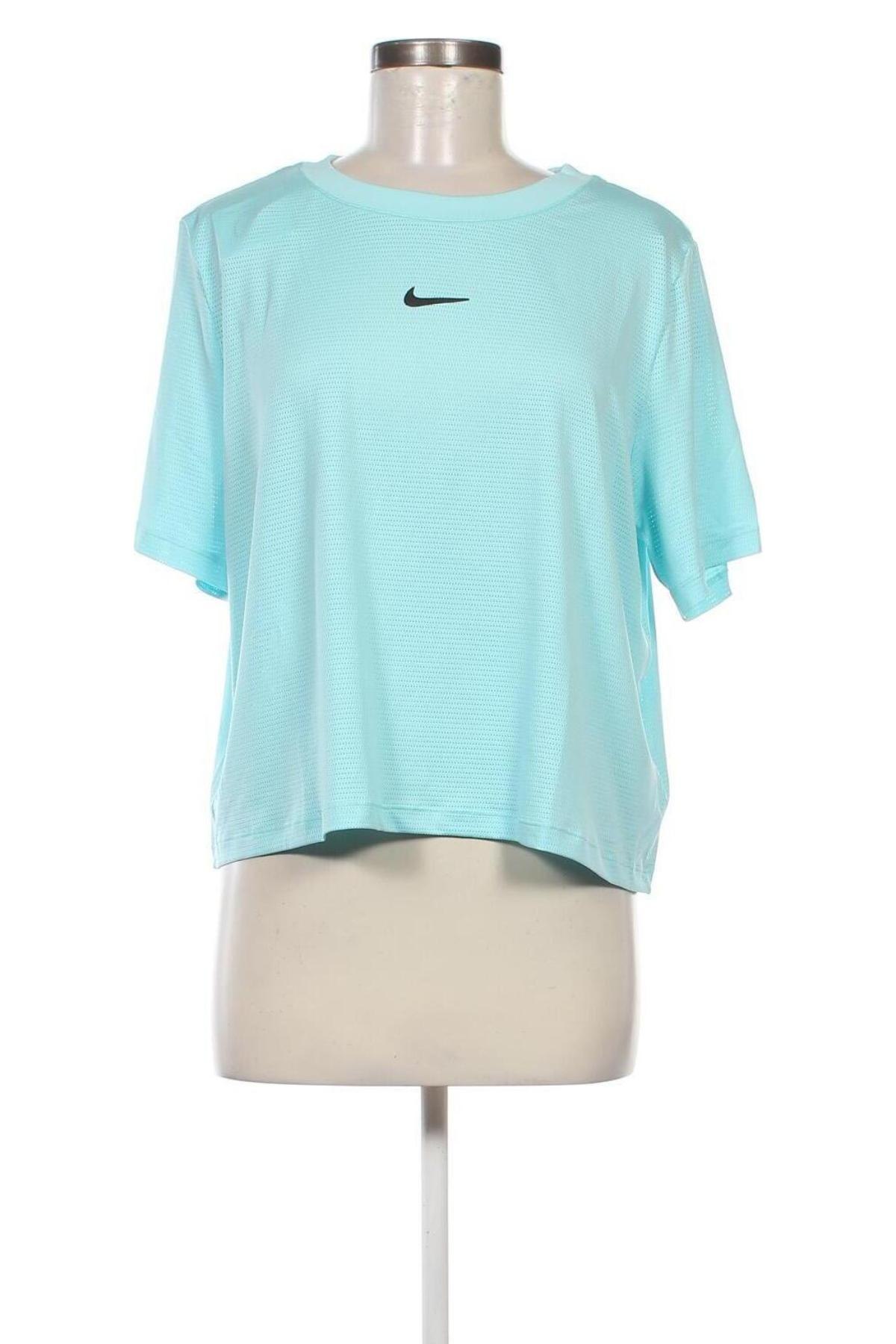 Damen T-Shirt Nike, Größe L, Farbe Blau, Preis € 31,96