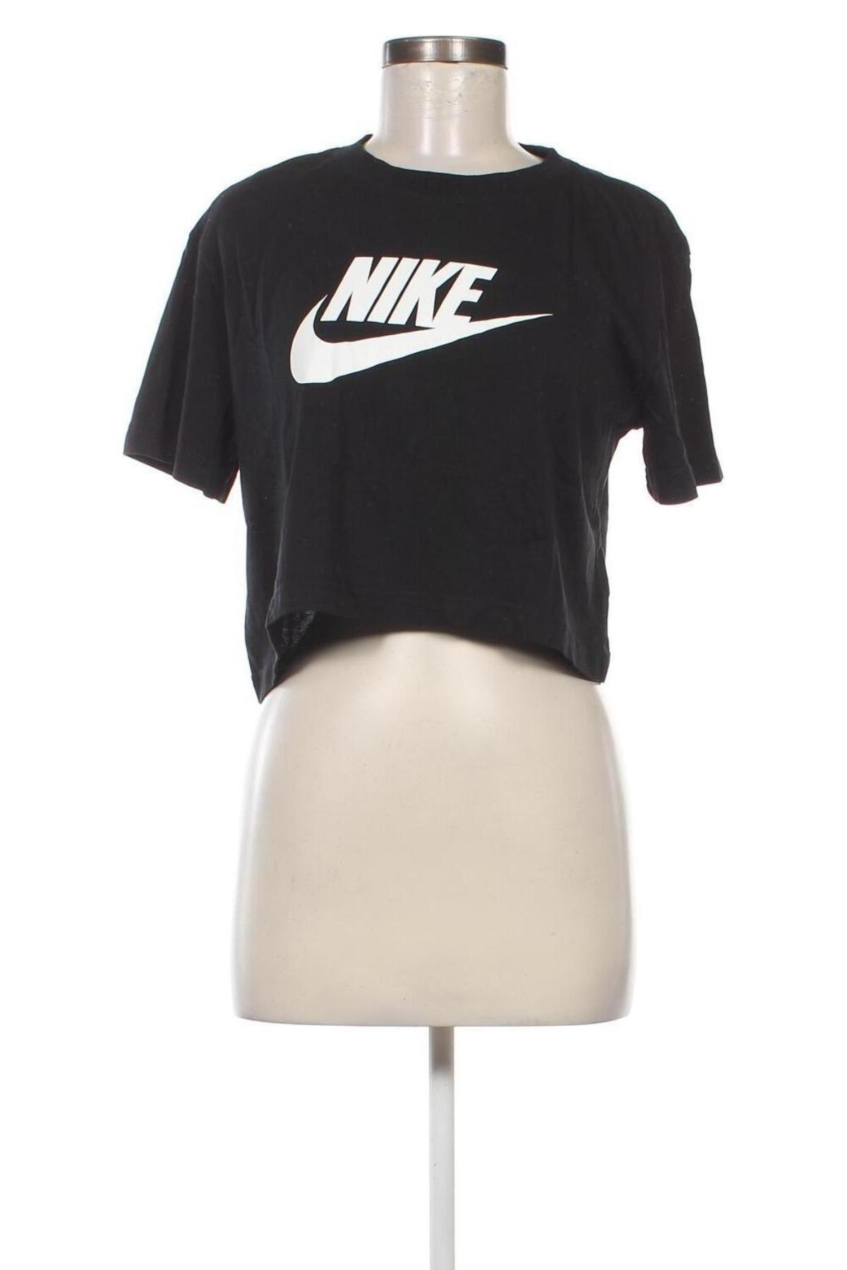 Tricou de femei Nike, Mărime M, Culoare Negru, Preț 203,95 Lei