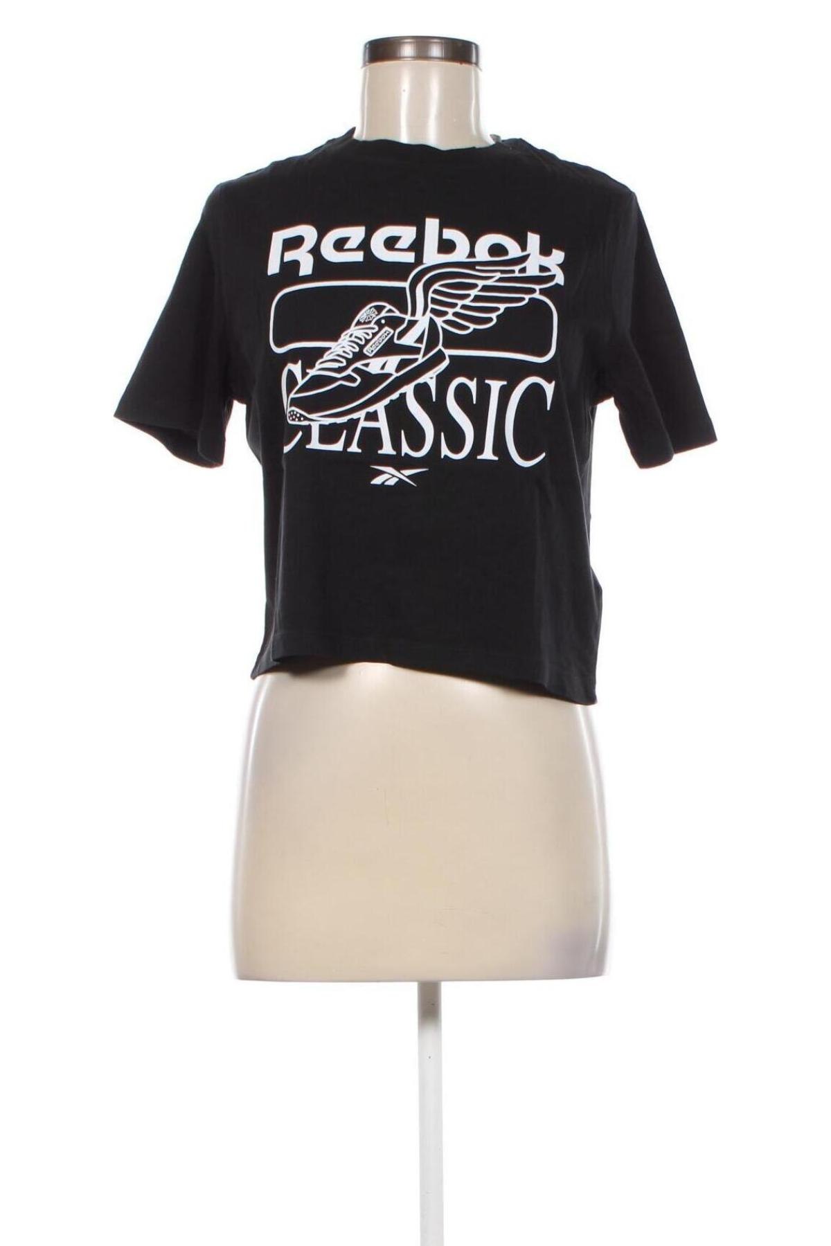 Tricou de femei Reebok, Mărime S, Culoare Negru, Preț 203,95 Lei