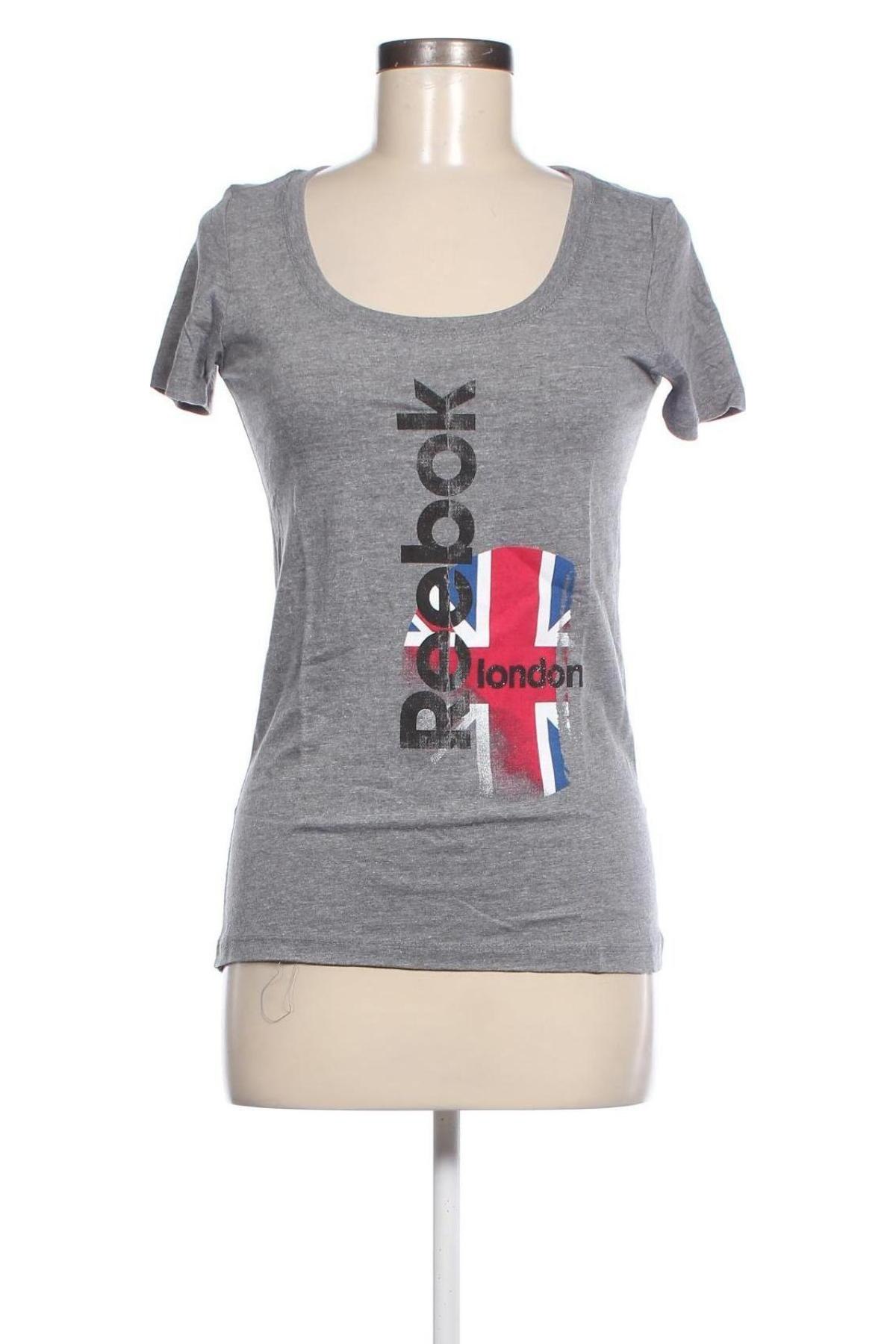 Damen T-Shirt Reebok, Größe S, Farbe Grau, Preis € 9,12