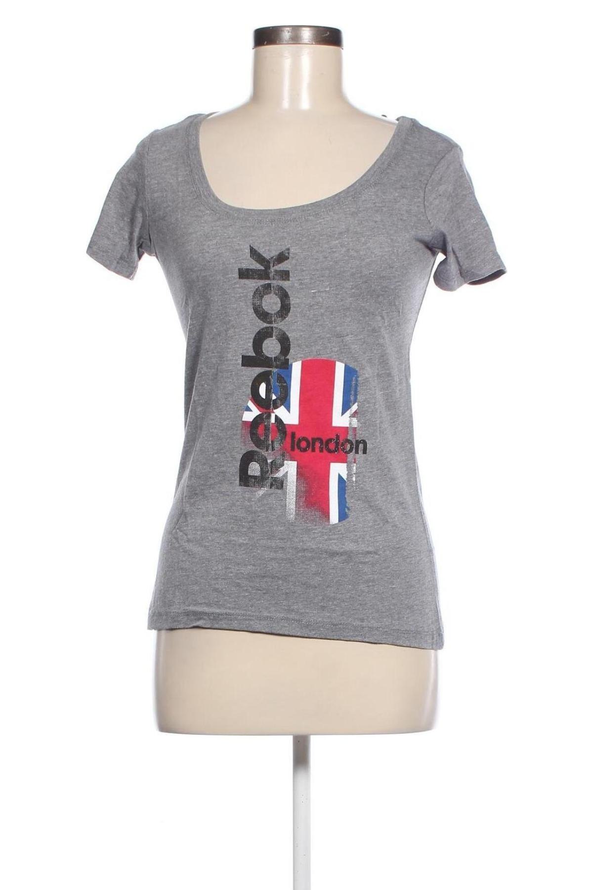 Damen T-Shirt Reebok, Größe S, Farbe Grau, Preis € 9,19