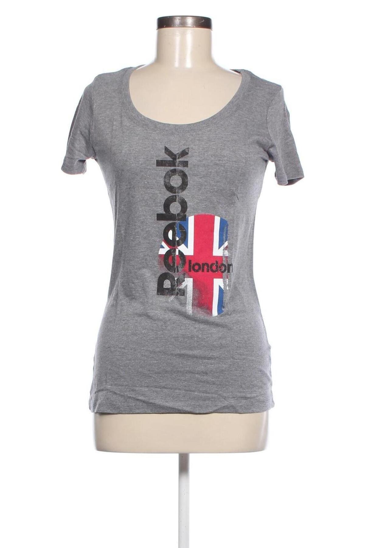 Damen T-Shirt Reebok, Größe M, Farbe Grau, Preis 14,54 €