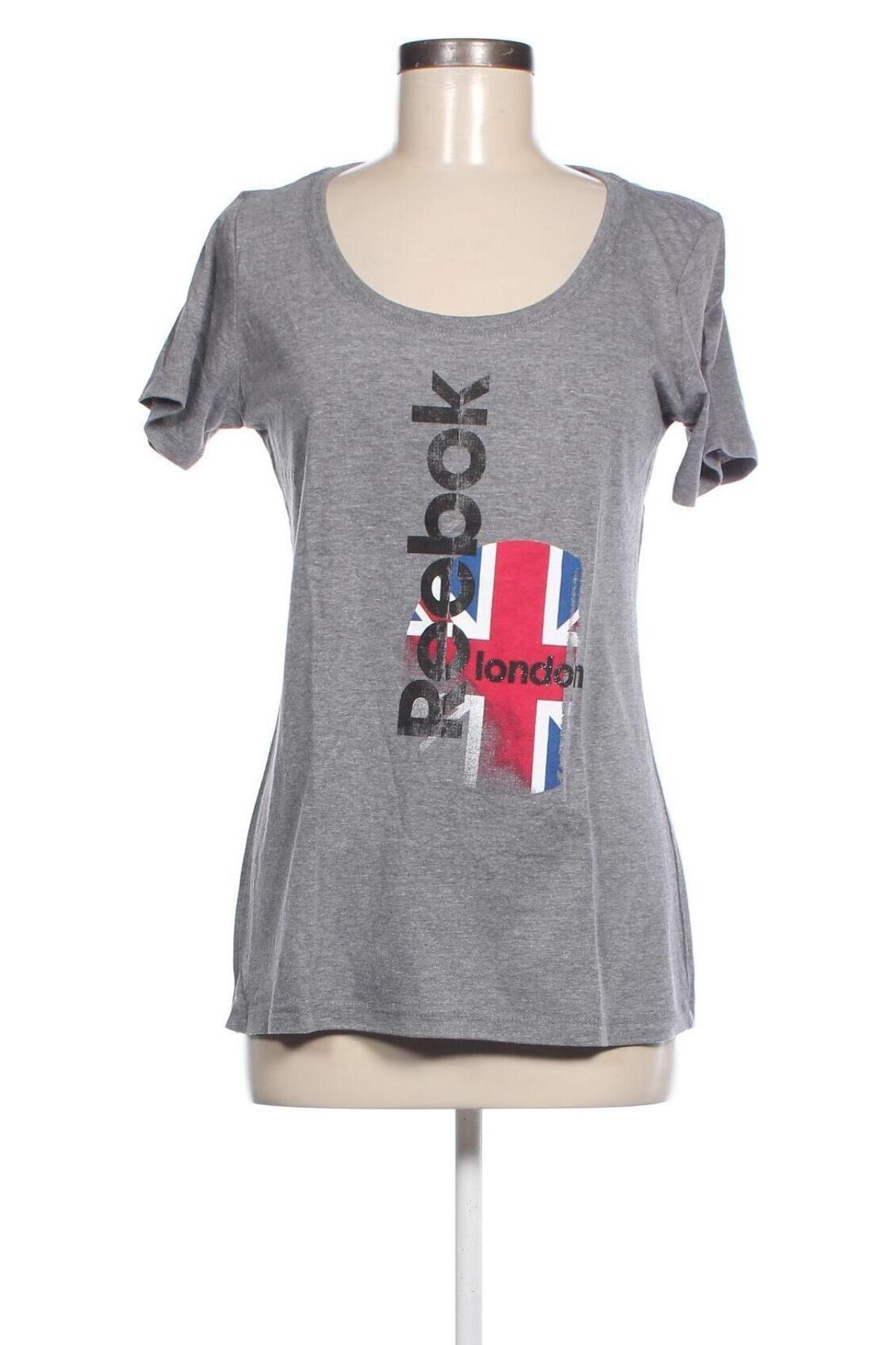 Damen T-Shirt Reebok, Größe L, Farbe Grau, Preis € 14,54