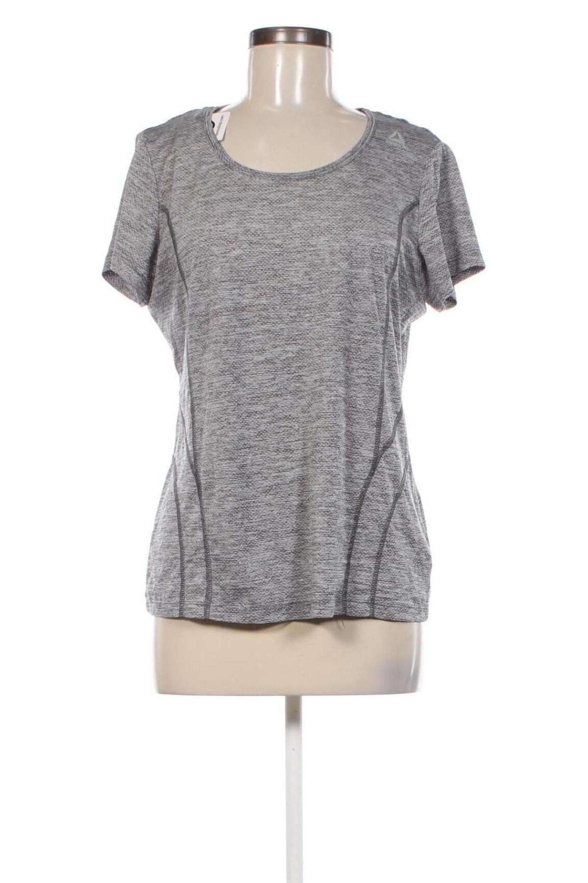 Damen T-Shirt Reebok, Größe L, Farbe Grau, Preis € 10,99