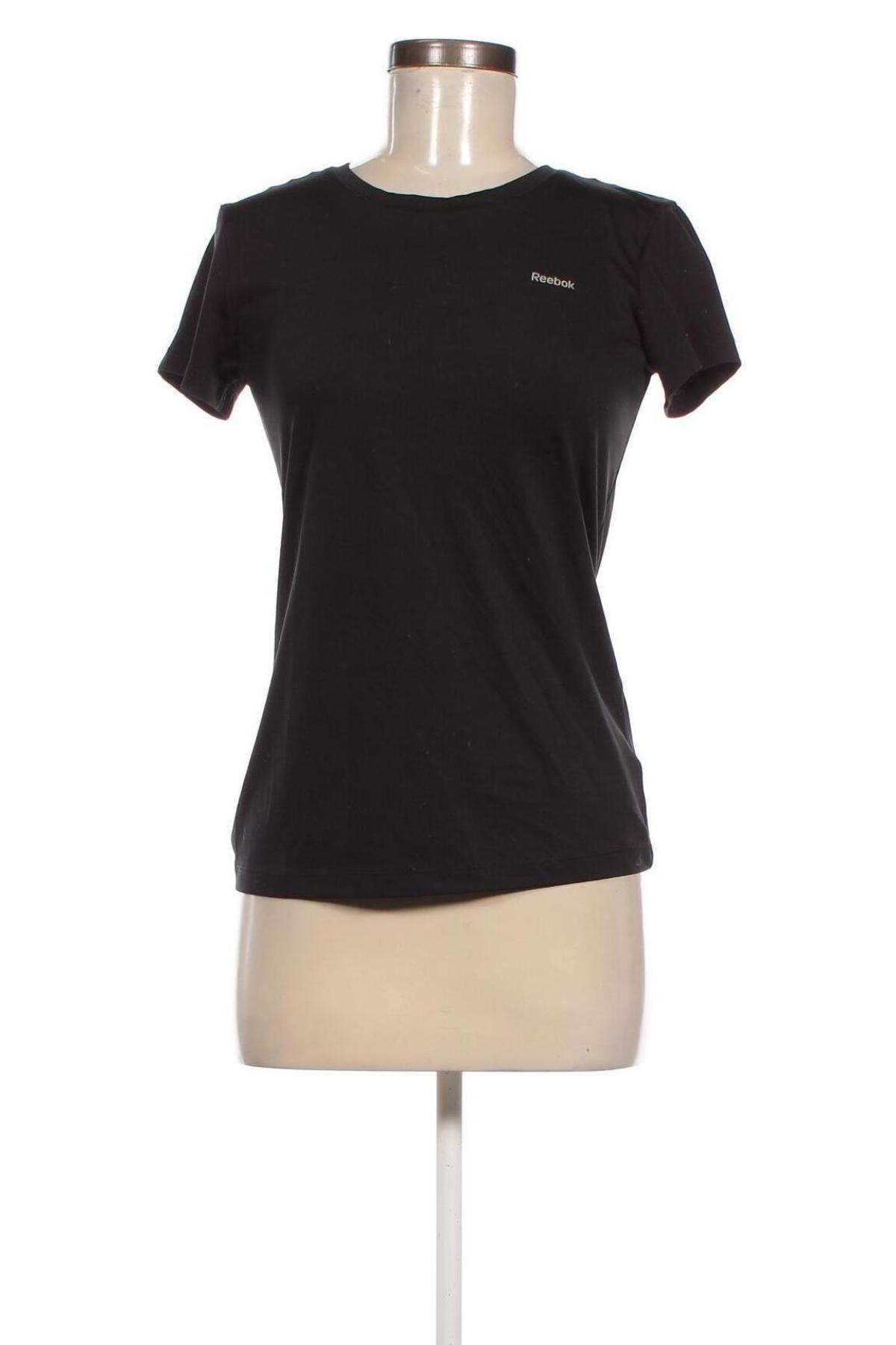 Γυναικείο t-shirt Reebok, Μέγεθος S, Χρώμα Μαύρο, Τιμή 16,70 €