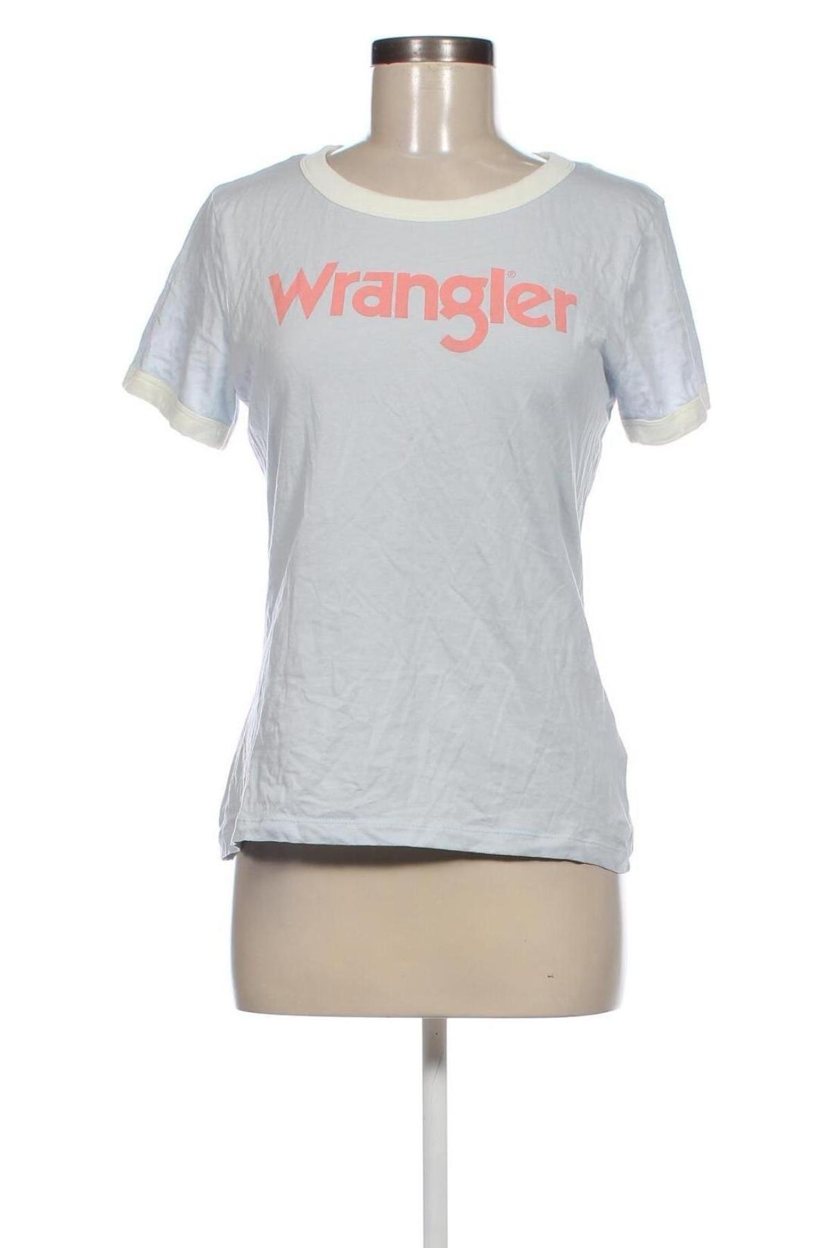 Tricou de femei Wrangler, Mărime M, Culoare Albastru, Preț 186,61 Lei