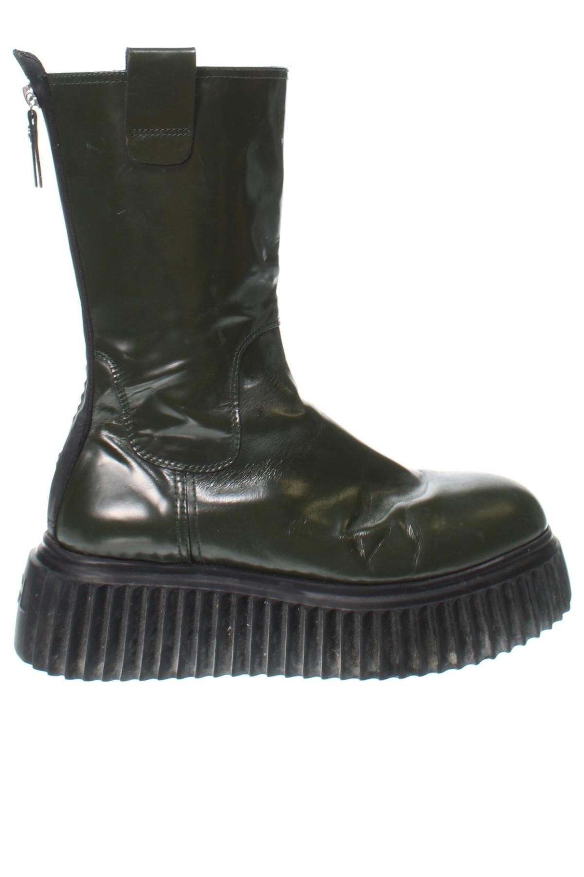 Botine de damă AGL, Mărime 38, Culoare Verde, Preț 309,99 Lei