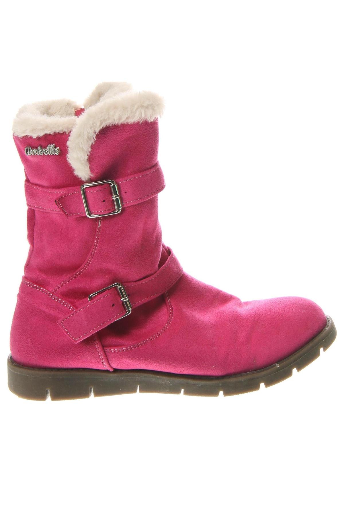 Damen Stiefeletten Ambellis, Größe 39, Farbe Rosa, Preis 43,14 €