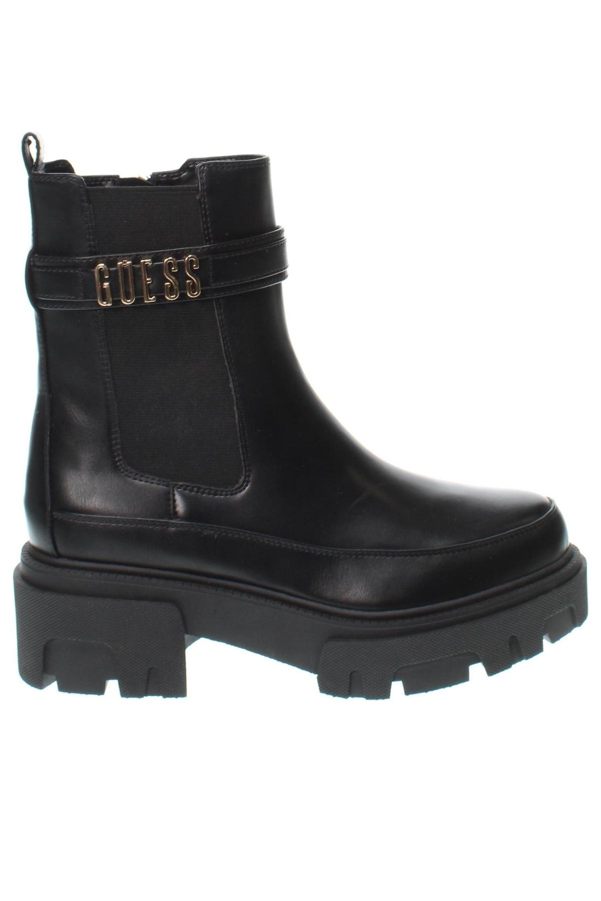 Botine de damă Guess, Mărime 39, Culoare Negru, Preț 776,32 Lei