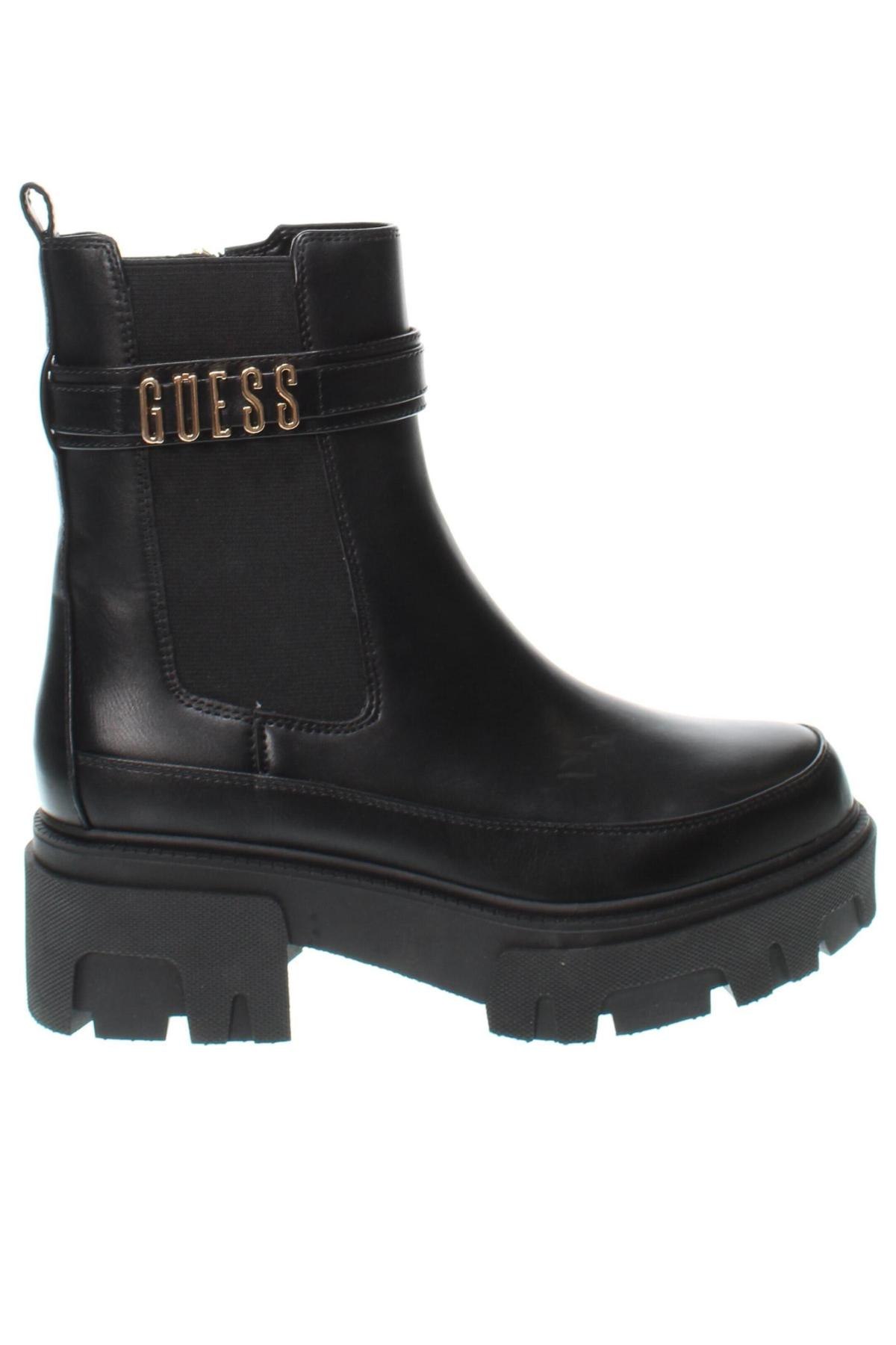 Botine de damă Guess, Mărime 38, Culoare Negru, Preț 776,32 Lei