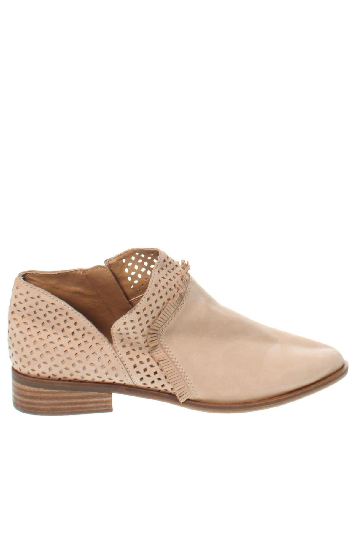 Botine de damă Lucky Brand, Mărime 38, Culoare Bej, Preț 203,95 Lei