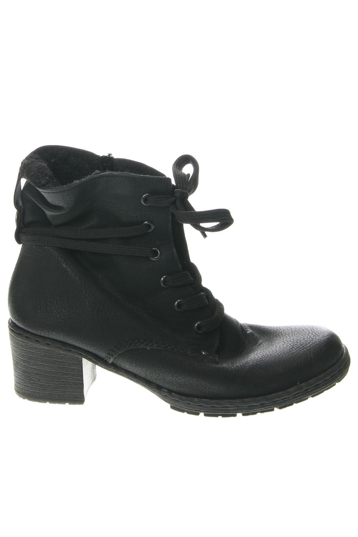 Damen Stiefeletten Rieker, Größe 40, Farbe Schwarz, Preis 13,99 €