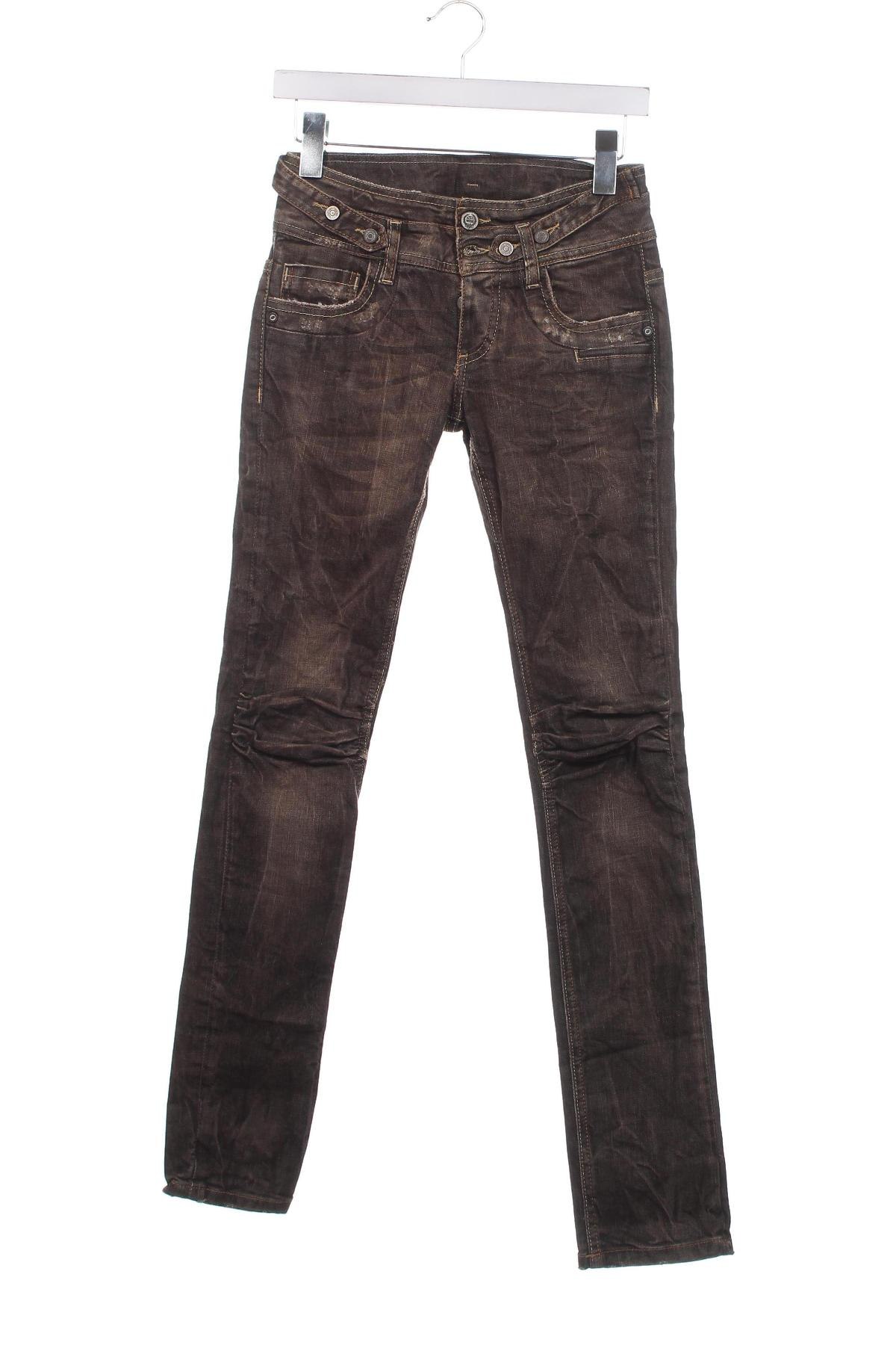 Damen Jeans, Größe XS, Farbe Braun, Preis 6,83 €