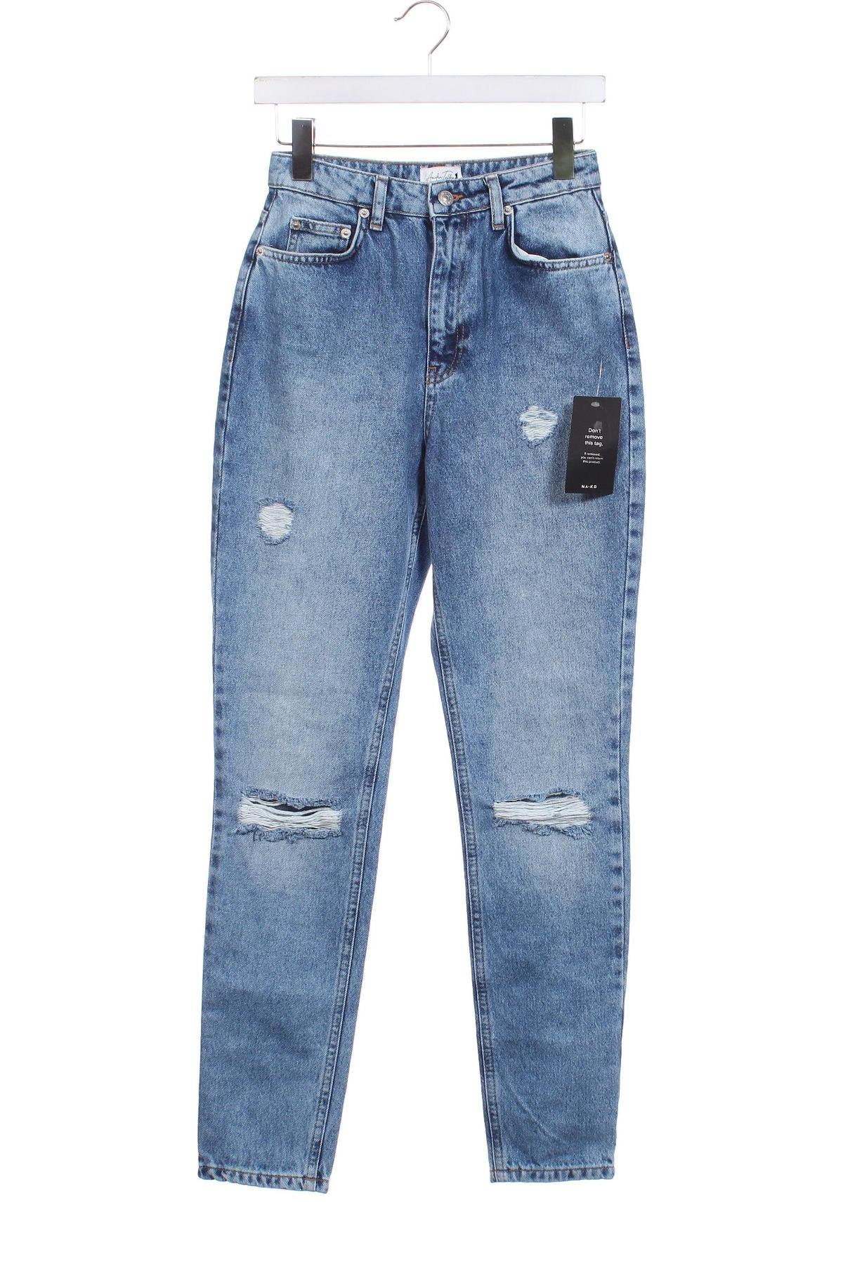 Damen Jeans Anika Teller x NA-KD, Größe XS, Farbe Blau, Preis € 17,49