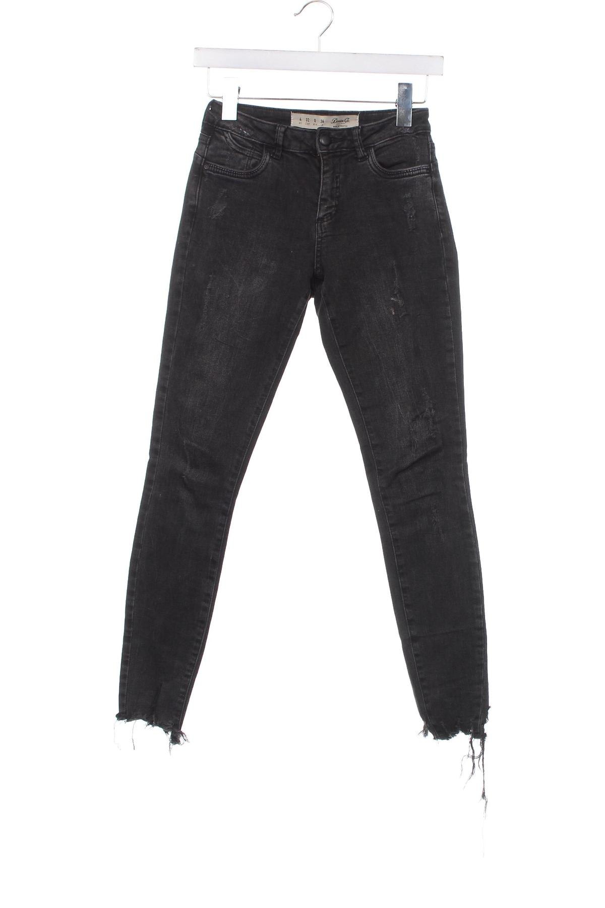 Dámske džínsy  Denim Co., Veľkosť XS, Farba Sivá, Cena  2,95 €